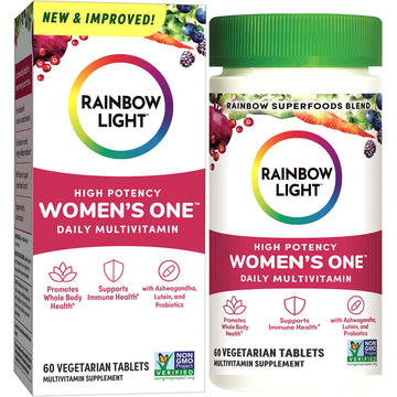 Rainbow Light Womens One High-Potency Daily Multivitamin, Womens Multivitamin Provide Rainbow Light uk supplements