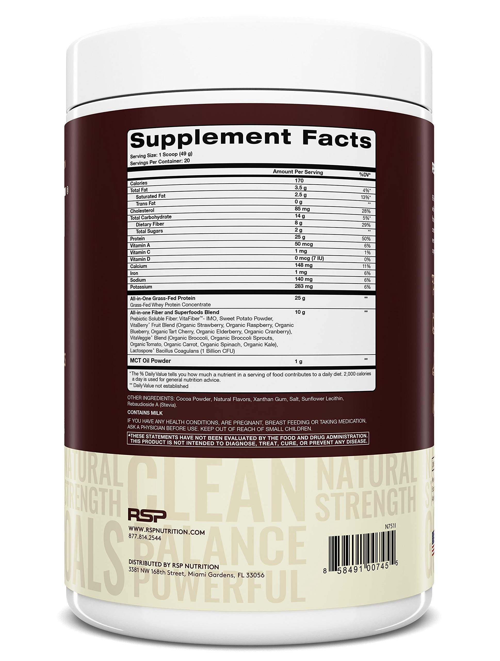 RSP NUTRITION TrueFit Protein Powder (Chocolate 2 LB) with AminoLean Pre Workout RSP NUTRITION uk supplements