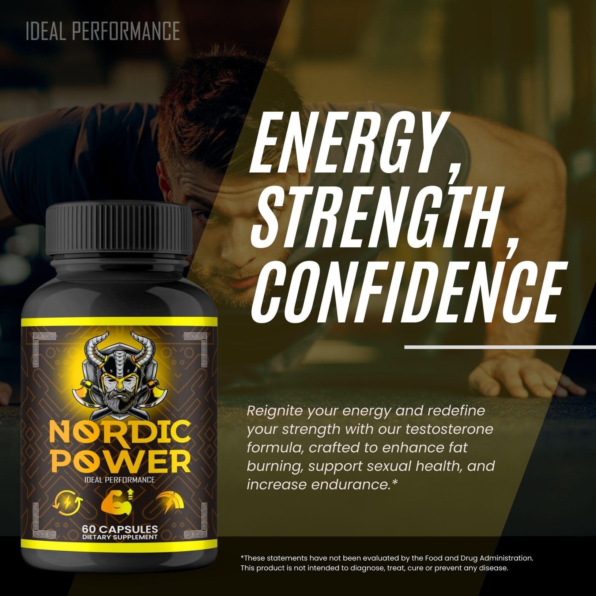 Nordic Power Pills, Official Nordic Power Capsules - Maximum Strength Energy, Stamina and Performance, Premium Formula to Support Overall Well-Being, Natural NordicPower Pastillas Review (2 Pack) IDEAL PERFORMANCE uk supplements