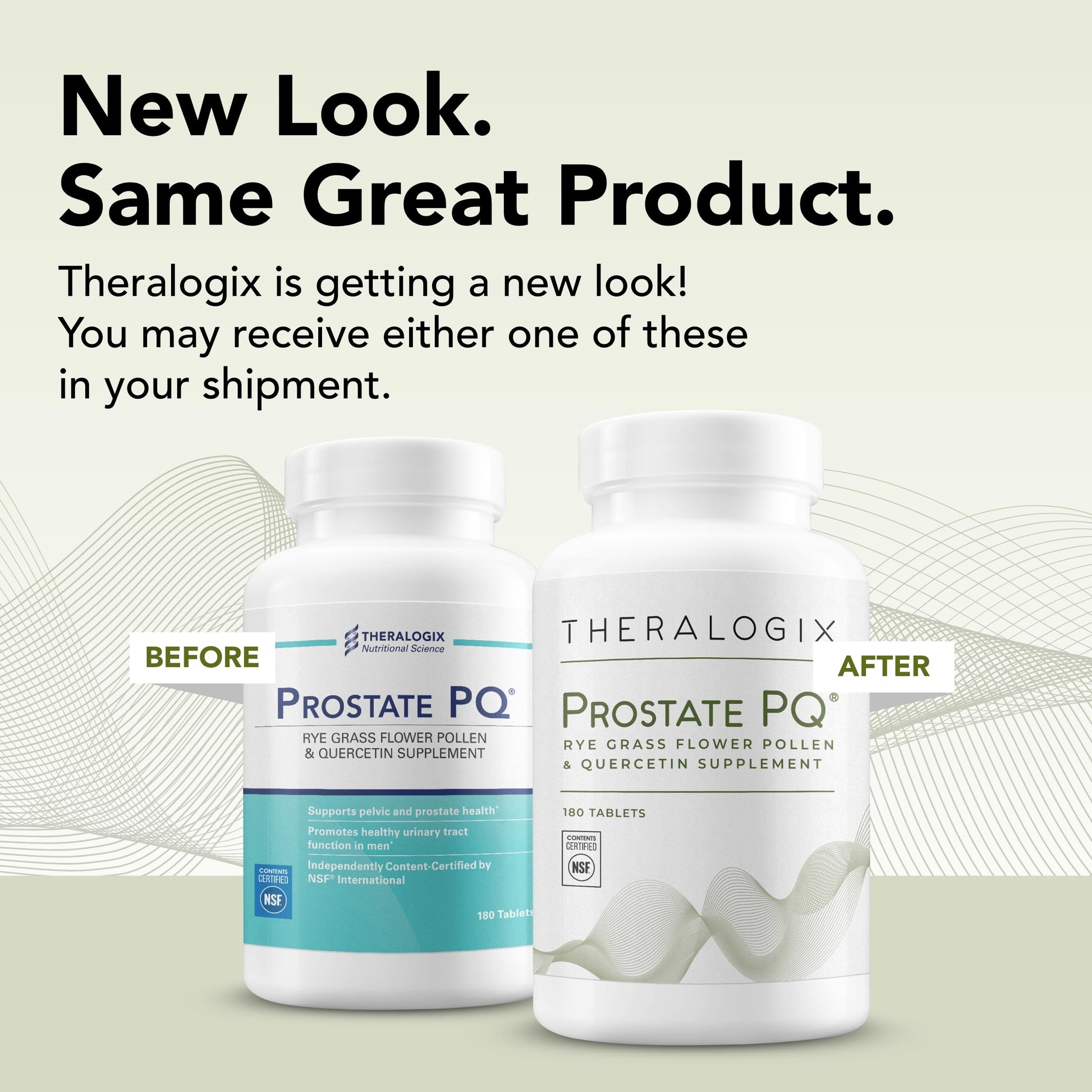 Theralogix Prostate PQ - Rye Grass Pollen Extract & Quercetin Supplement - 90-Day Theralogix uk supplements