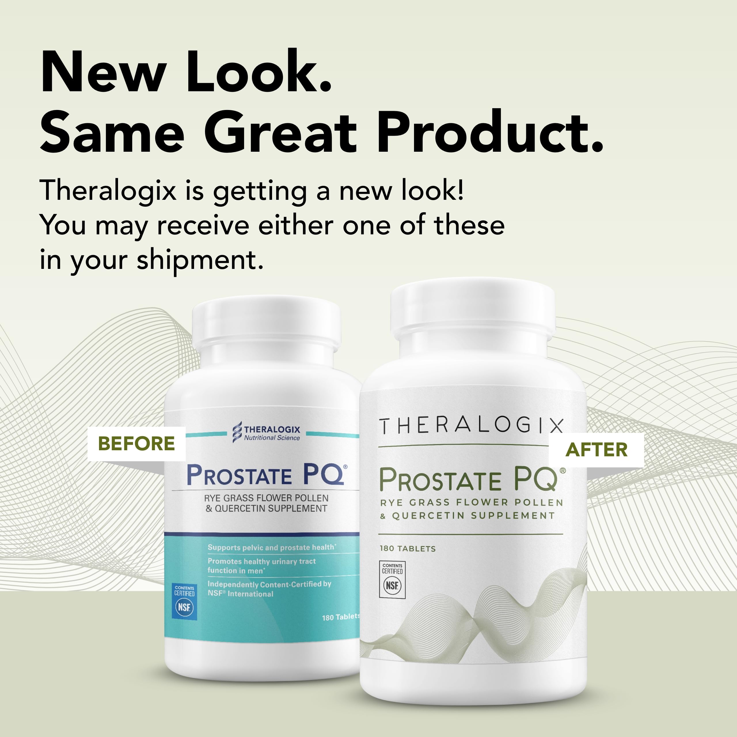Theralogix Prostate PQ - Rye Grass Pollen Extract & Quercetin Supplement - 90-Day Theralogix uk supplements