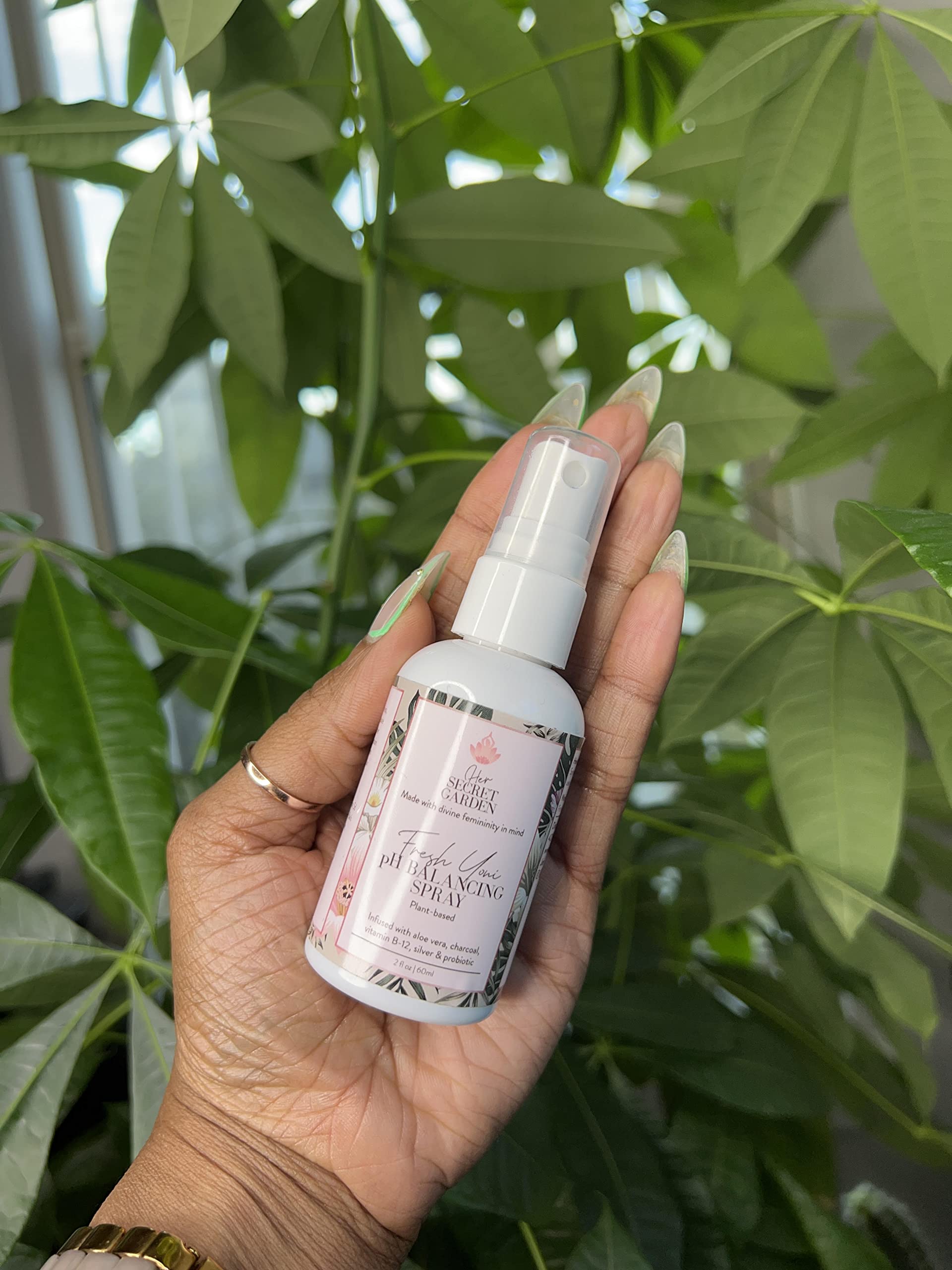 Her SECRET GARDEN Fresh Yoni - Feminine Spray 2oz, plant-based soothing mist all natural Her SECRET GARDEN uk supplements