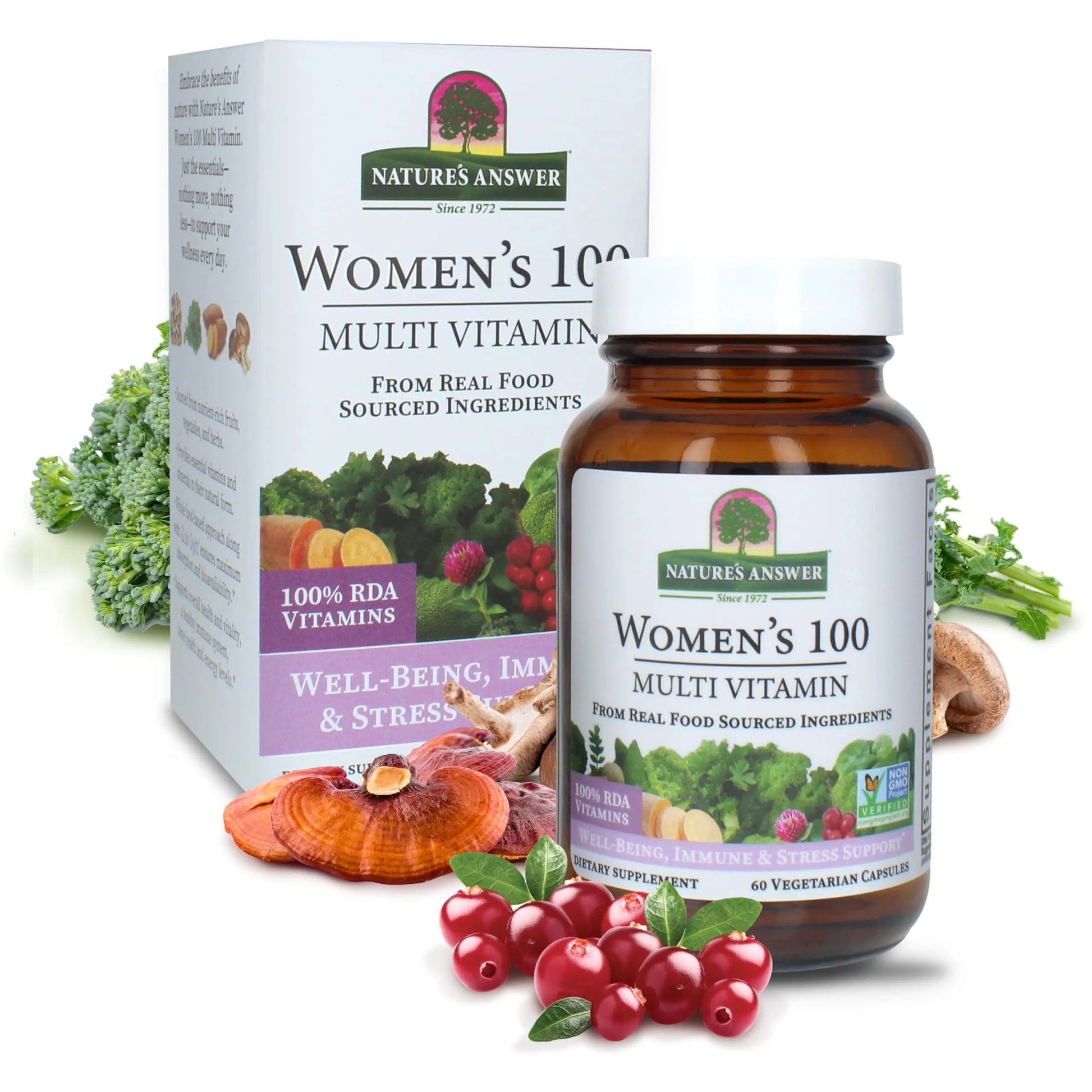 Nature's Answer Women's 100, Multivitamin, 60 Vegetarian Capsules Nature's Answer uk supplements