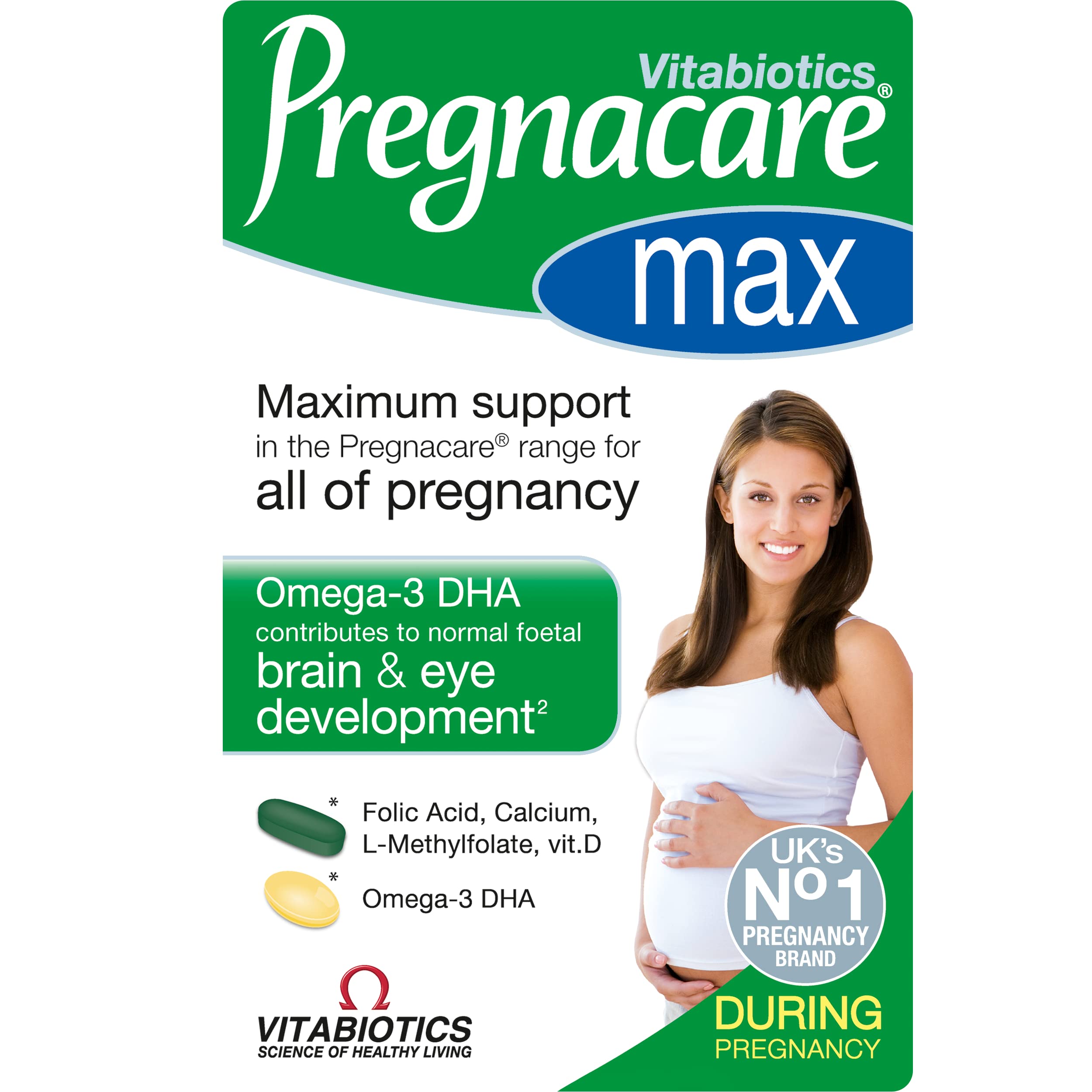 Pregnacare Max, White, 84 Count (Pack of 1) Pregnacare uk supplements