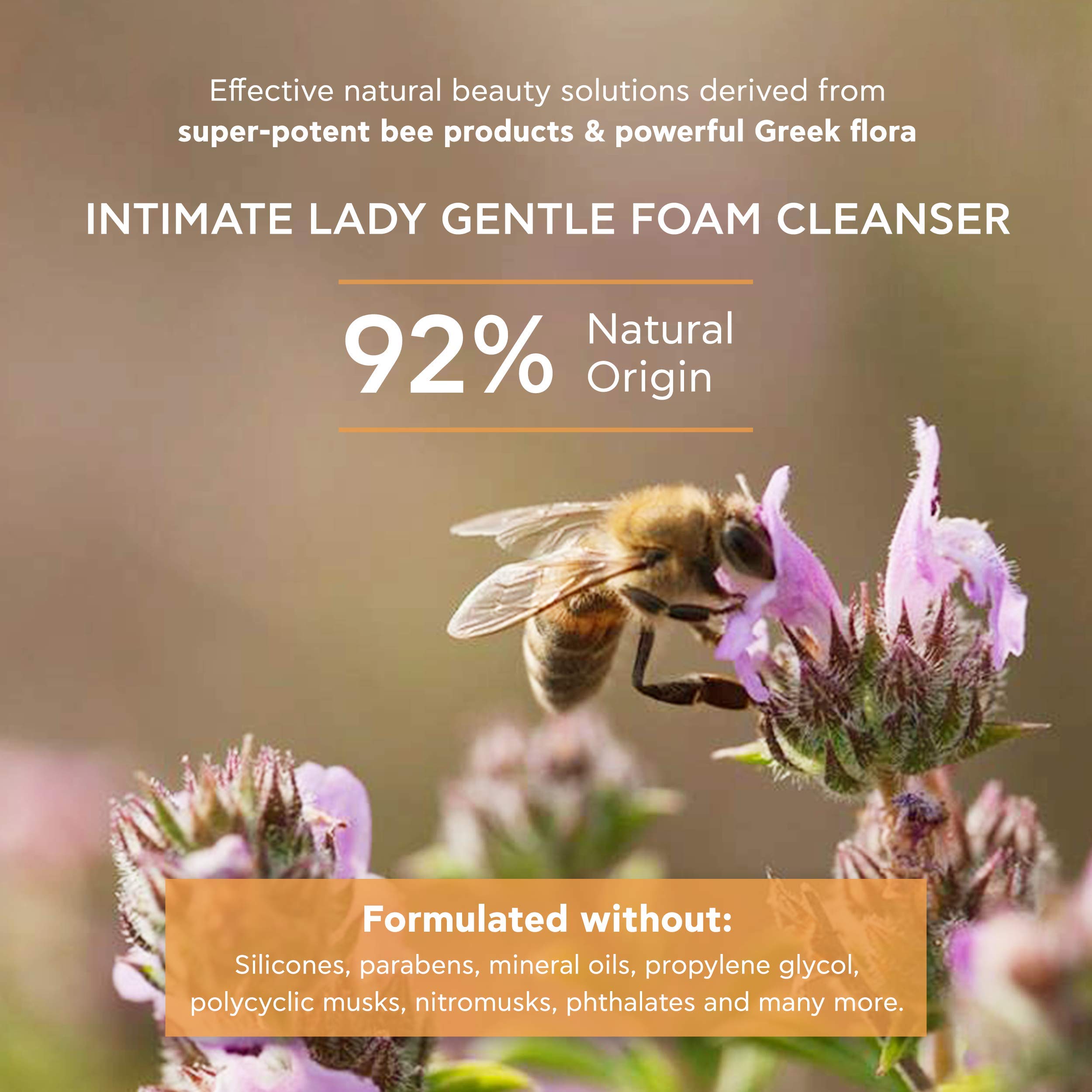 APIVITA Gentle Foam Cleanser for the Intimate Area, pH Balancing Feminine Wash Apivita uk supplements
