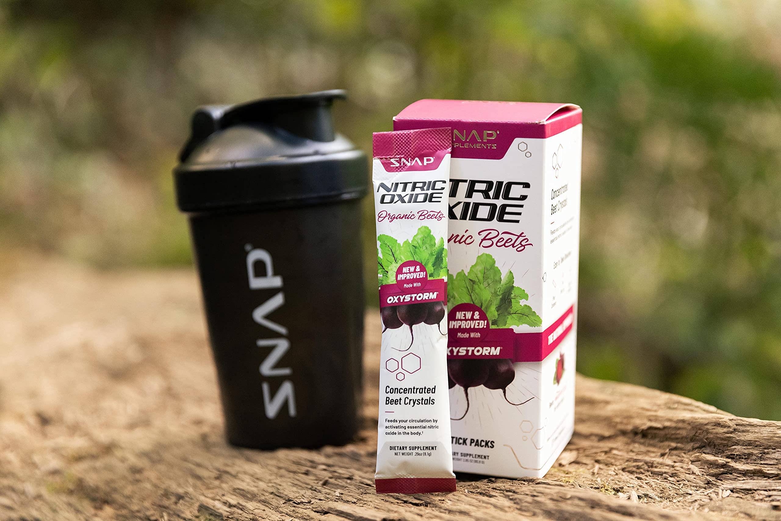 Snap Supplements Nitric Oxide Organic Beet Root Powder, Circulation Superfood On-The-Go Snap Supplements uk supplements