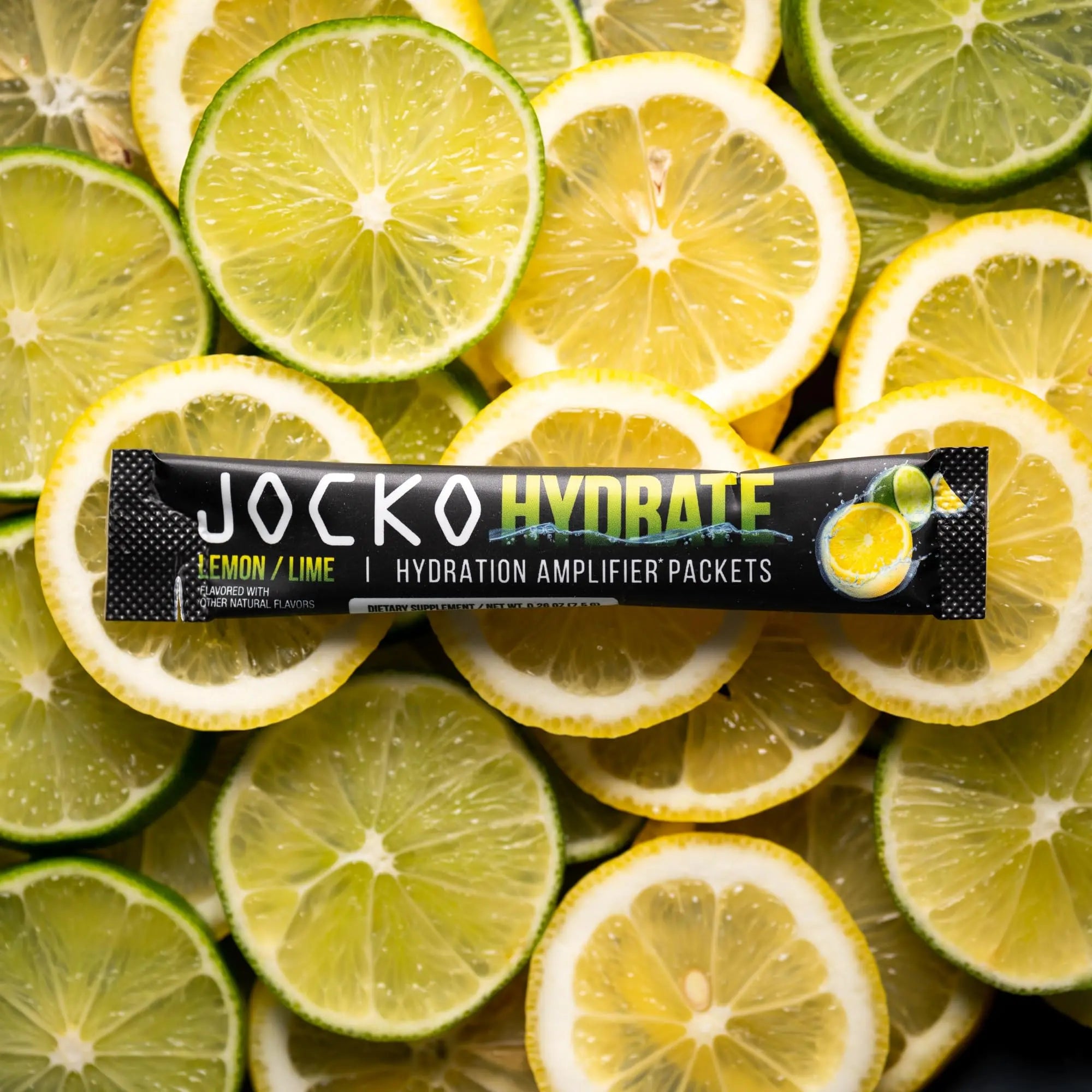 Jocko Fuel Packets Low Sugar - Hydration Amplifier Packets for Recovery, Dehydration, & Exercise - with Vitamins B6, B12 & C (16 Packets) Lemon Lime Jocko Fuel uk supplements