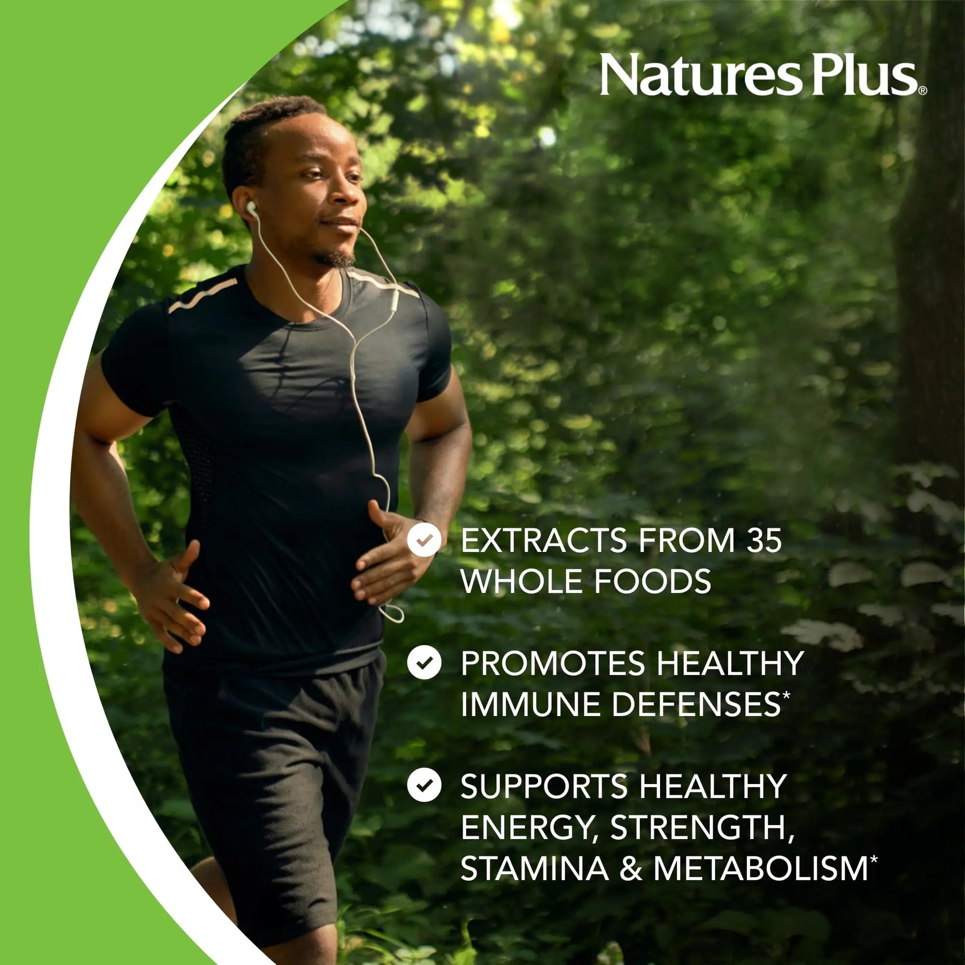 NaturesPlus Source of Life Garden Men’s Multivitamin - 90 Tablets - Supports Energy & Healthy Immune System Nature's Plus uk supplements