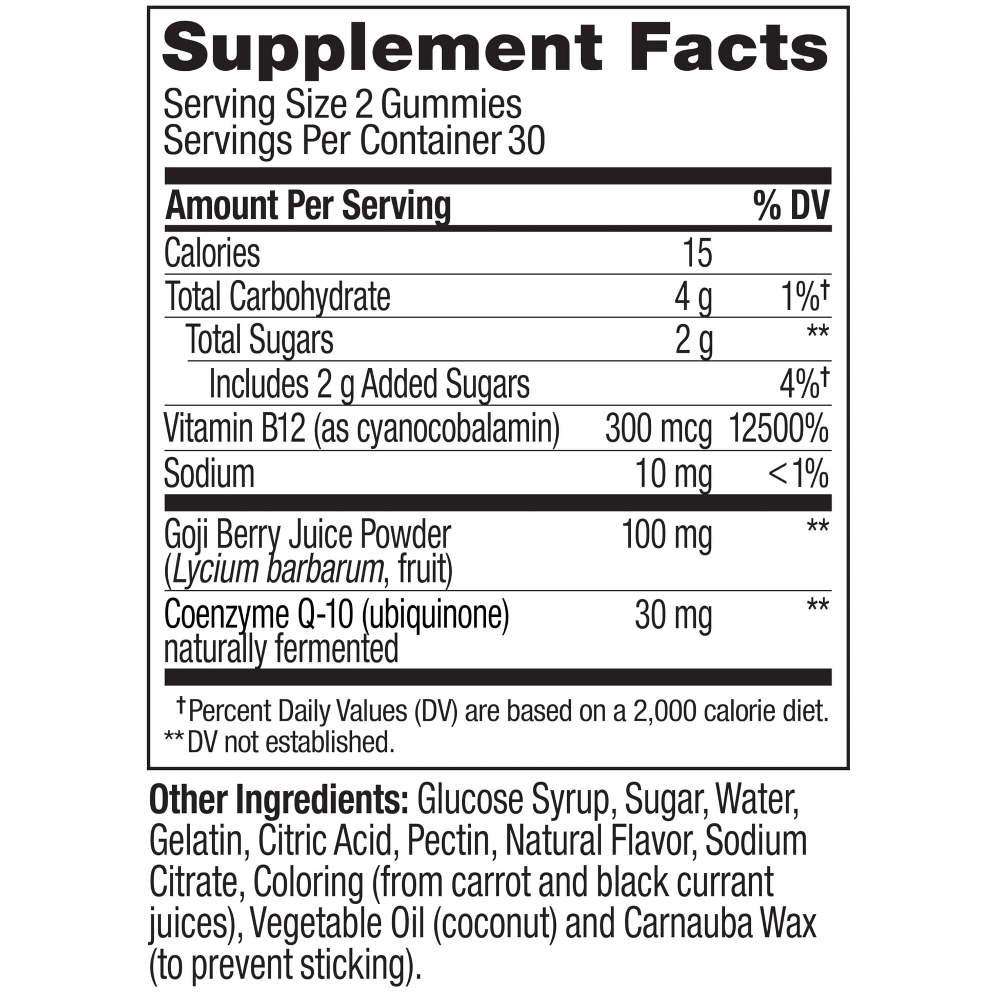 OLLY Daily Energy Gummy, Caffeine Free, Vitamin B12, CoQ10, Goji Berry, Adult Chewable Supplement, Tropical Flavor - 60 Count OLLY uk supplements