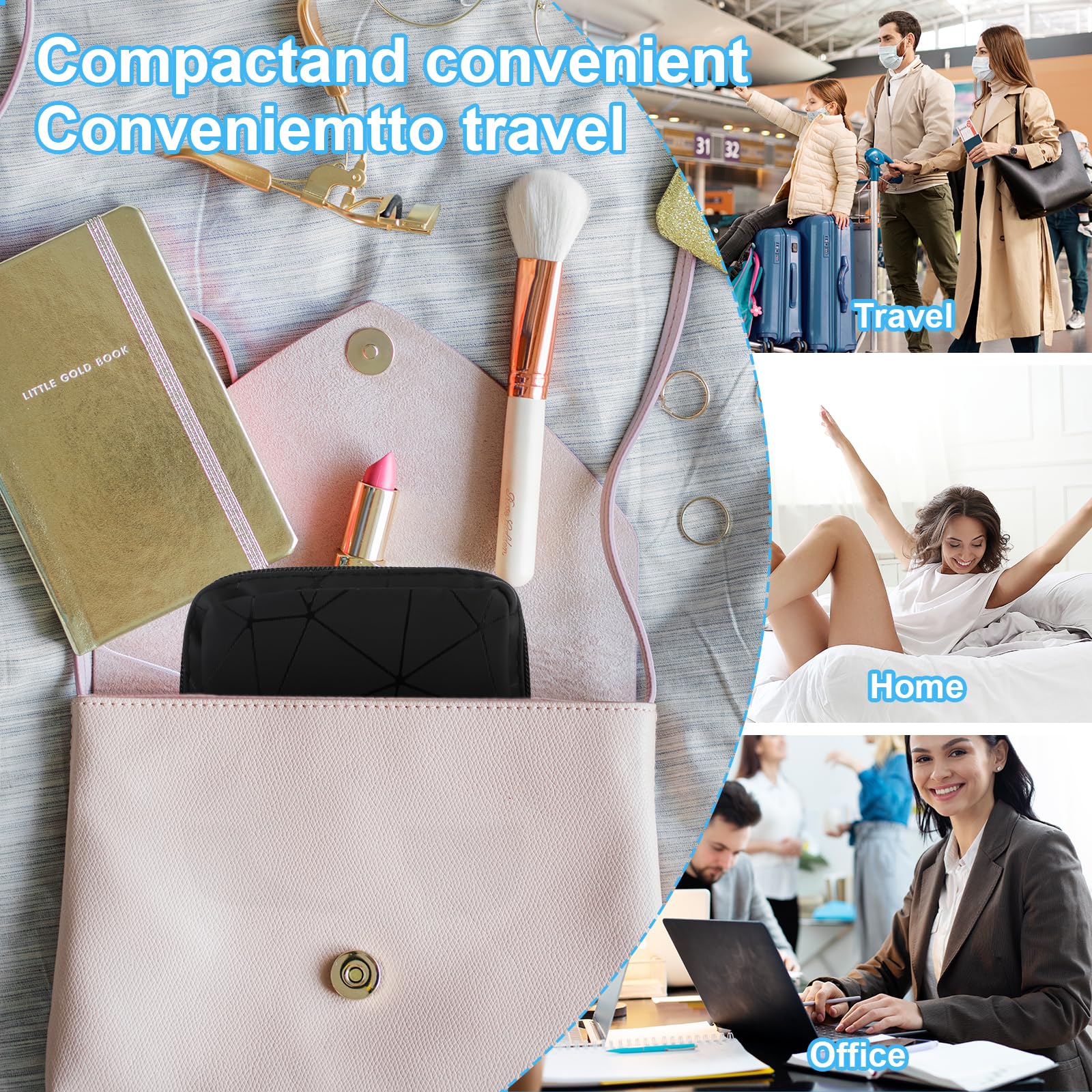 Ouligay Period Bag Sanitary Napkin Storage Bag Tampon Bag Tampon Pad Holder for Purse Menstrual Pad Ouligay uk supplements