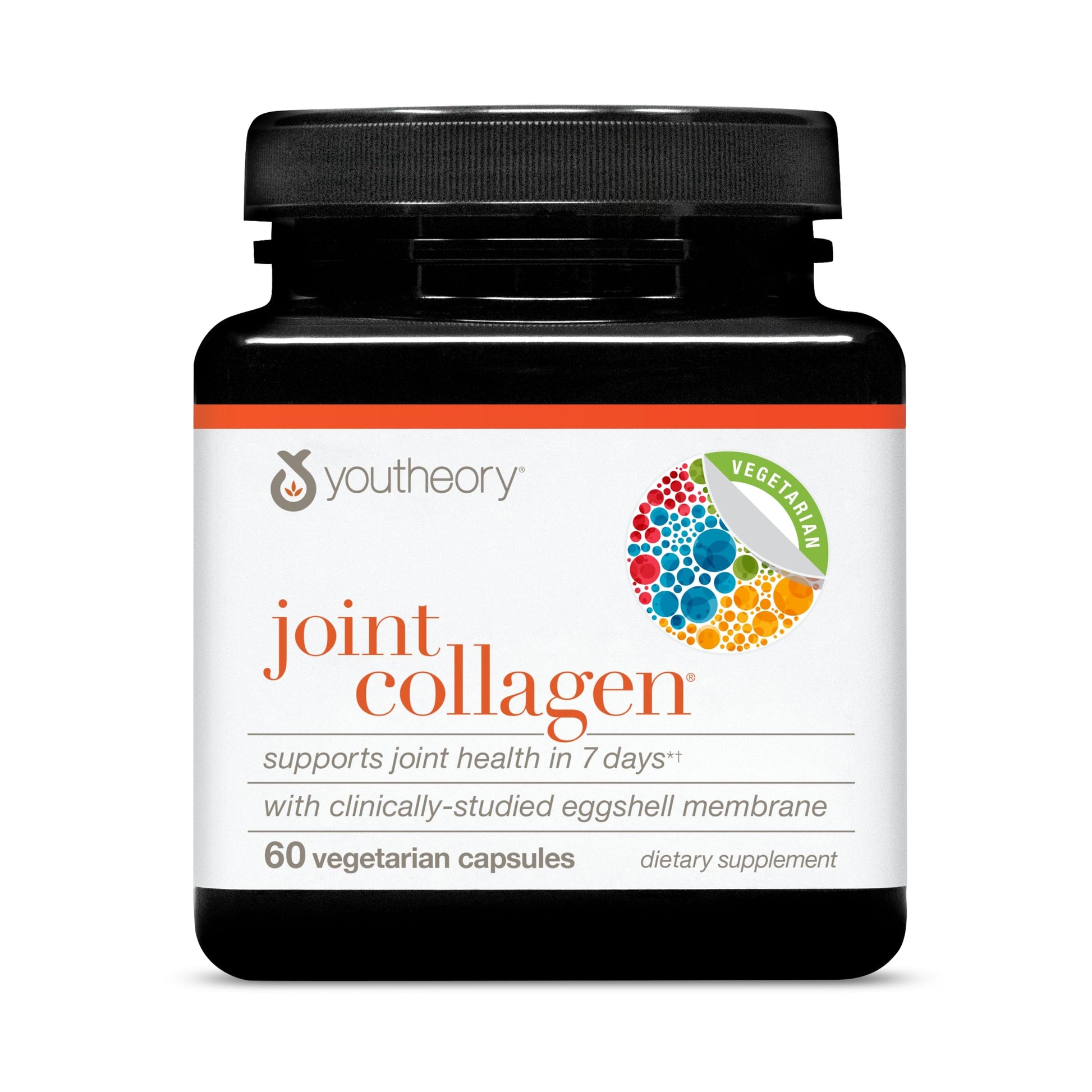 Youtheory Joint Collagen - Vegetarian Collagen Supplement with NEM Eggshell Membrane & Boswellia Extract - Dairy, Soy & Gluten Free - 60 Vegetarian Capsules Youtheory uk supplements