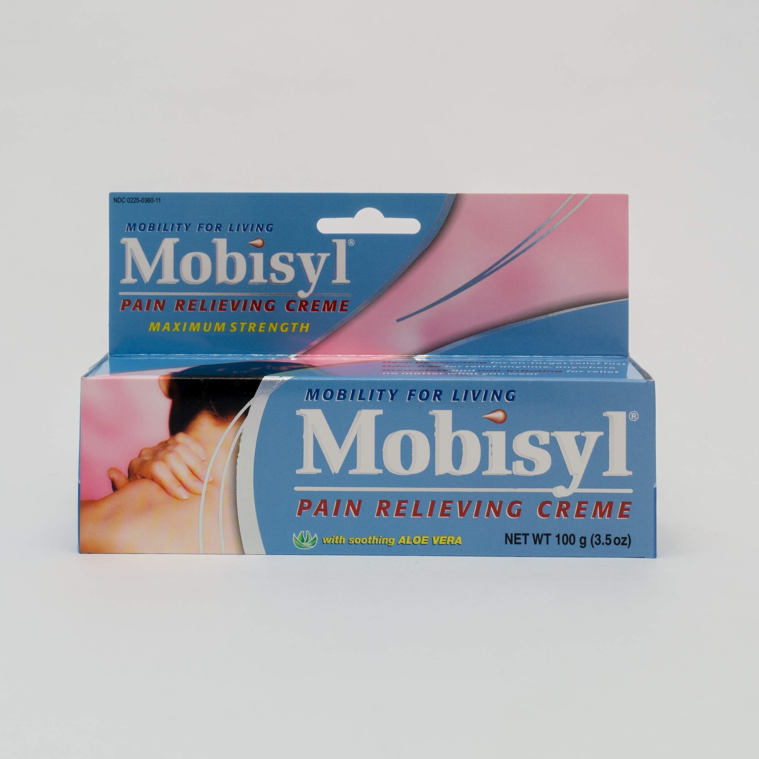 Mobisyl Pain Relieving Creme with Soothing Aloe Vera, 3.5-Ounce Tube Mobisyl uk supplements