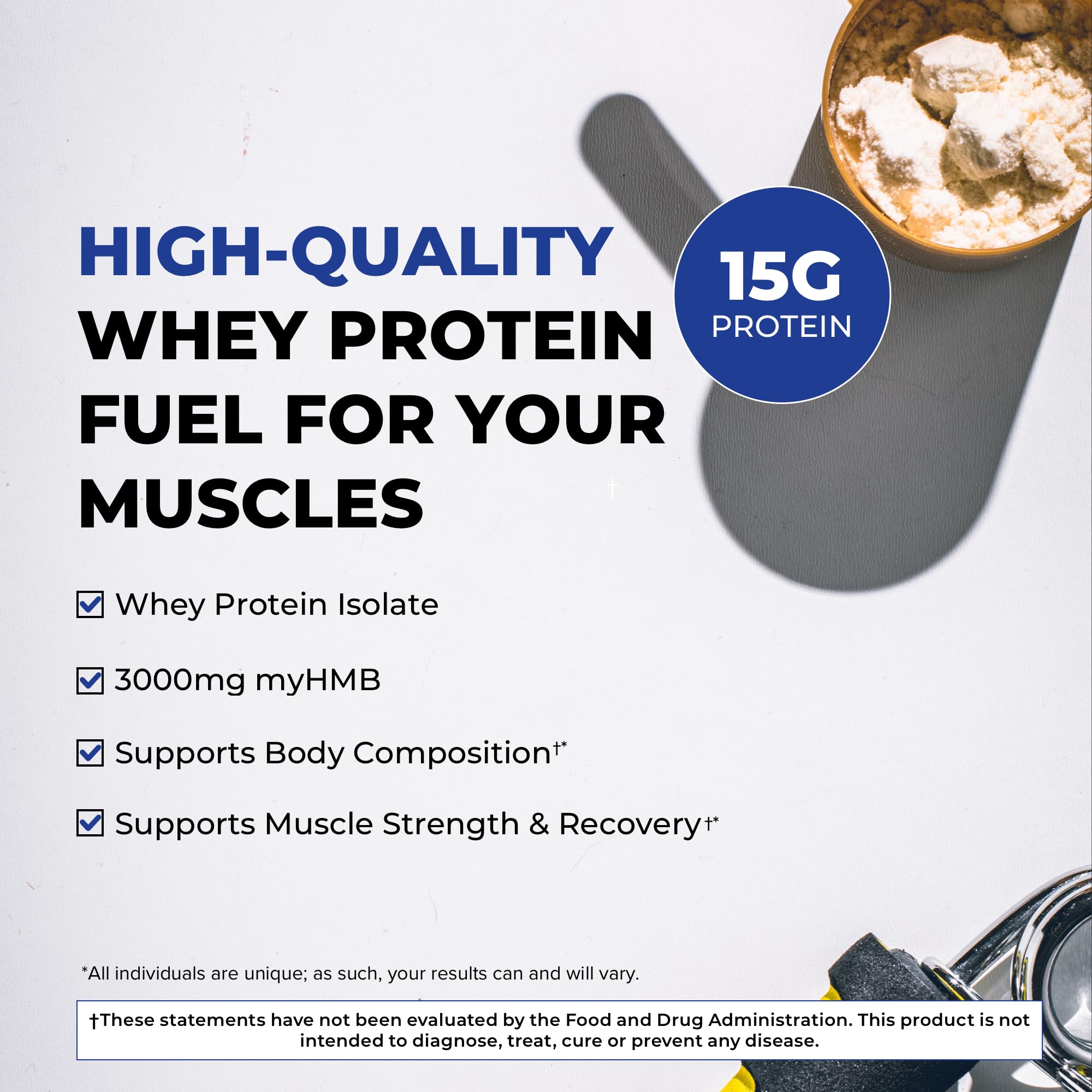 POWERLIFE Tony Horton High Impact Grass Fed Whey Protein with 3000 MG of HMB POWERLIFE uk supplements