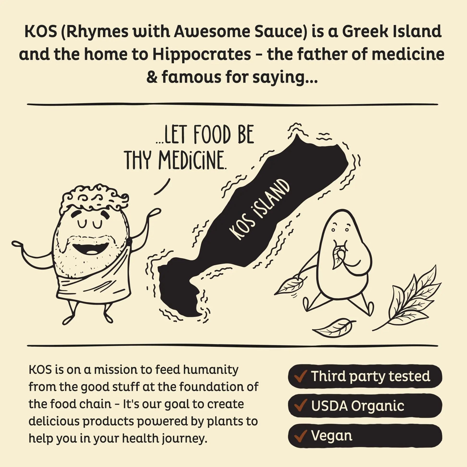 KOS Vegan Protein Powder Erythritol Free, Vanilla USDA Organic - Pea Protein Blend, Plant Based Superfood Rich in Vitamins & Minerals - Keto, Dairy Free - Meal Replacement for Women & Men, 28 Servings KOS uk supplements