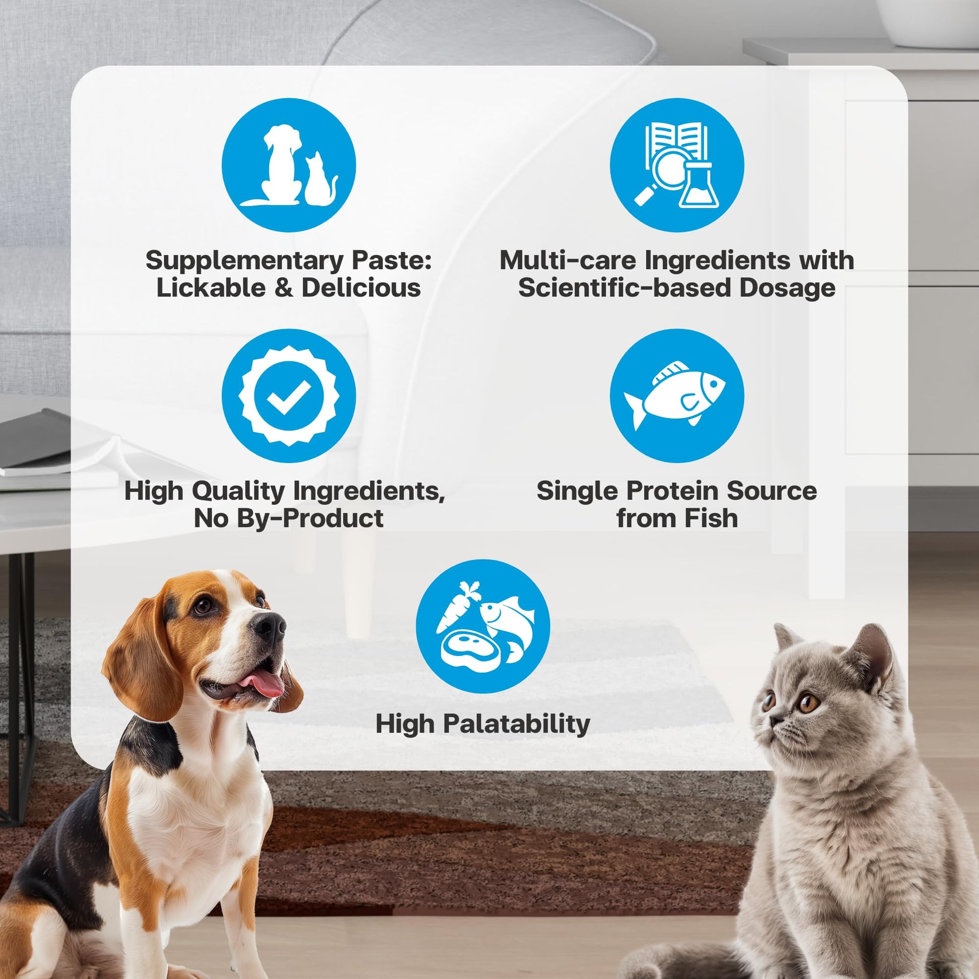 VFcare BIO Supplement for Cats & Dogs – Anti Diarrhea for Dogs, Gut Health Paste with Postbiotics, Prebiotics, FOS, L-137, Yeast Extract – Anti Diarrhea for Dogs, 30 Sachets VFCARE uk supplements