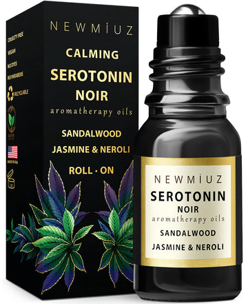 Calm Roll on Essential Oil Stress Relief Sandalwood Jasmine Destress Relaxation Calming Rolle New Miuz uk supplements
