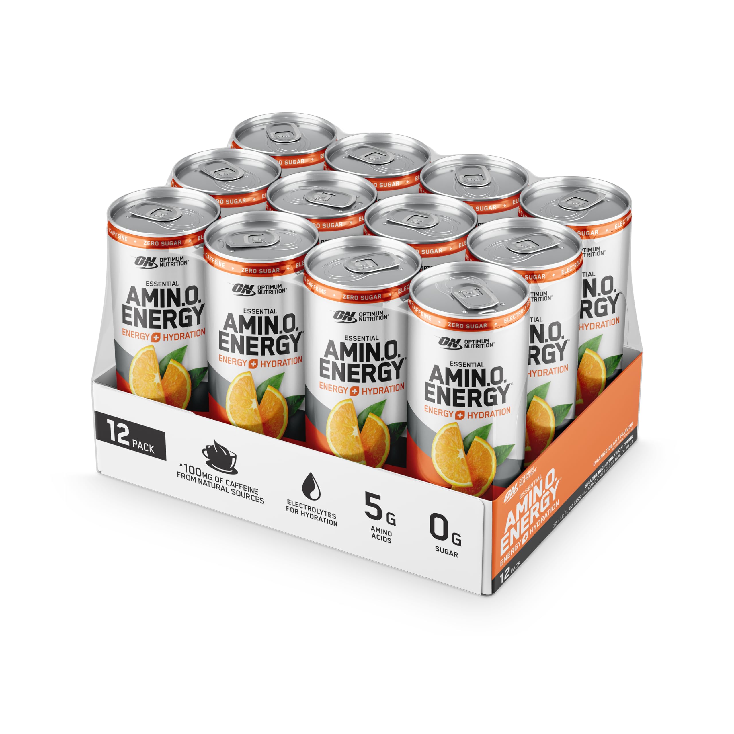 Optimum Nutrition Amino Energy Sparkling Hydration Drink, Electrolytes, Caffeine, Amino Optimum Nutrition uk supplements