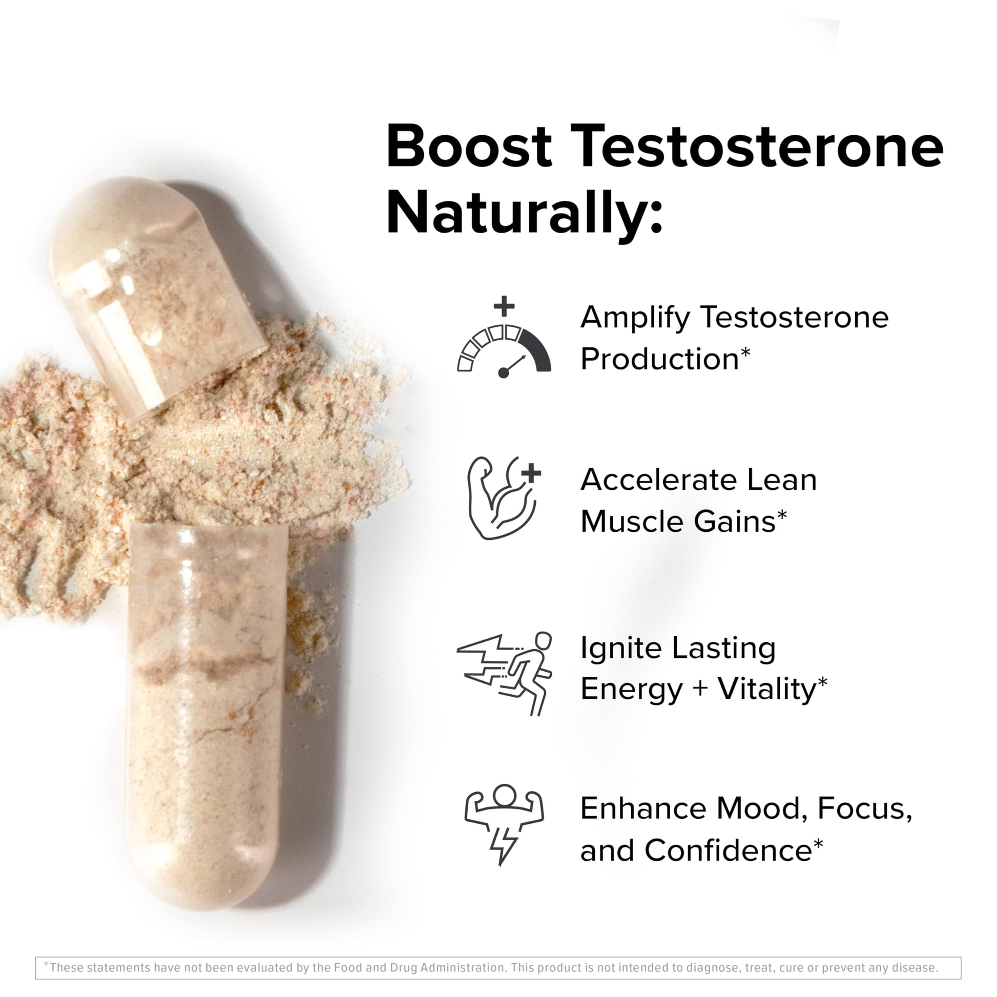 InnoSupps T-Drive Testosterone Booster Enhance Performance Amplify Muscle Growth, Increase Libido & Energy Levels w/KSM-66 Ashwagandha, Magnesium, Vitamin D, Niacin Boron, Fenugreek, 90 Caps, 30 Days InnoSupps uk supplements