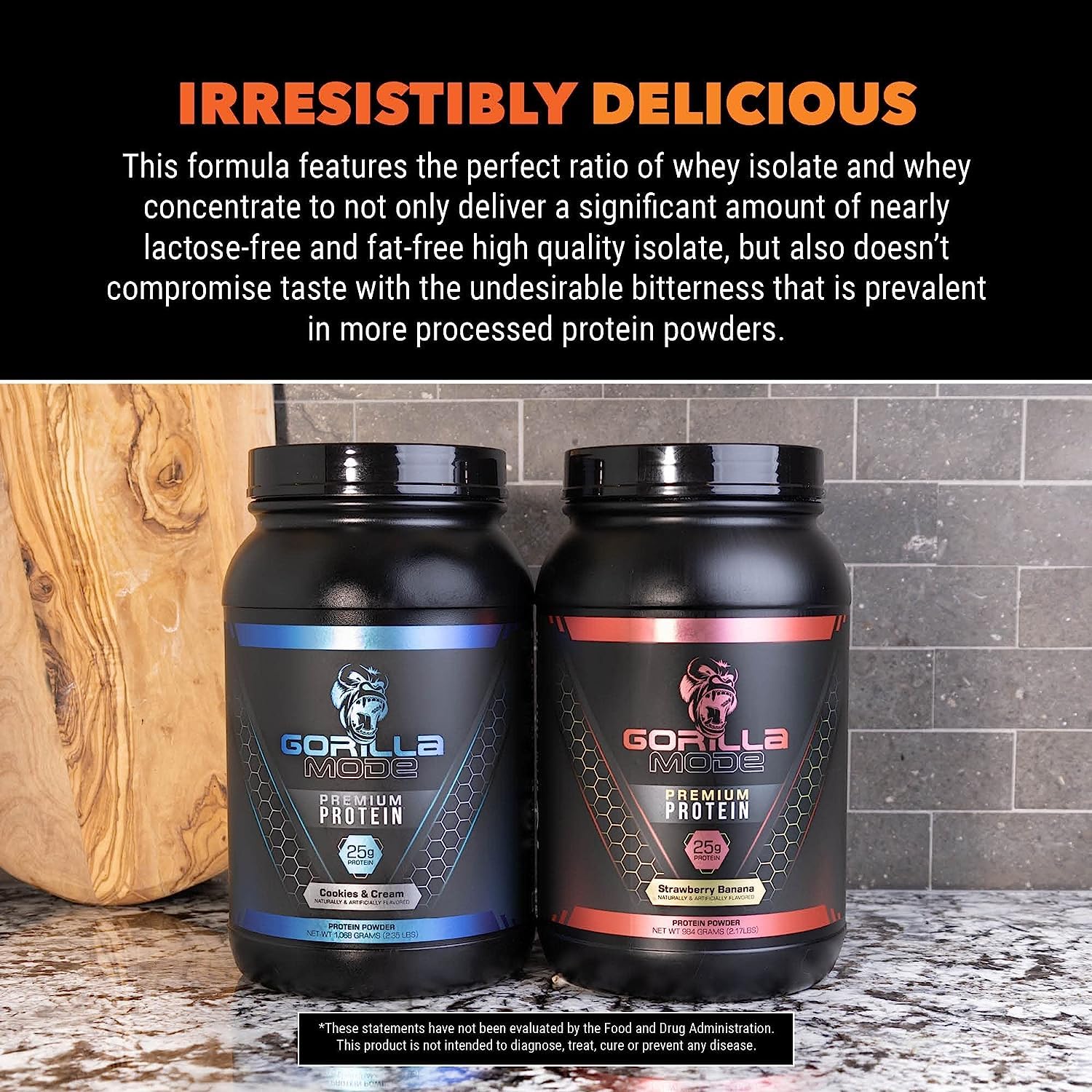 Gorilla Mode Premium Protein - Chocolate Peanut Butter / 24 Grams of Protein/Recover Gorilla Mind uk supplements