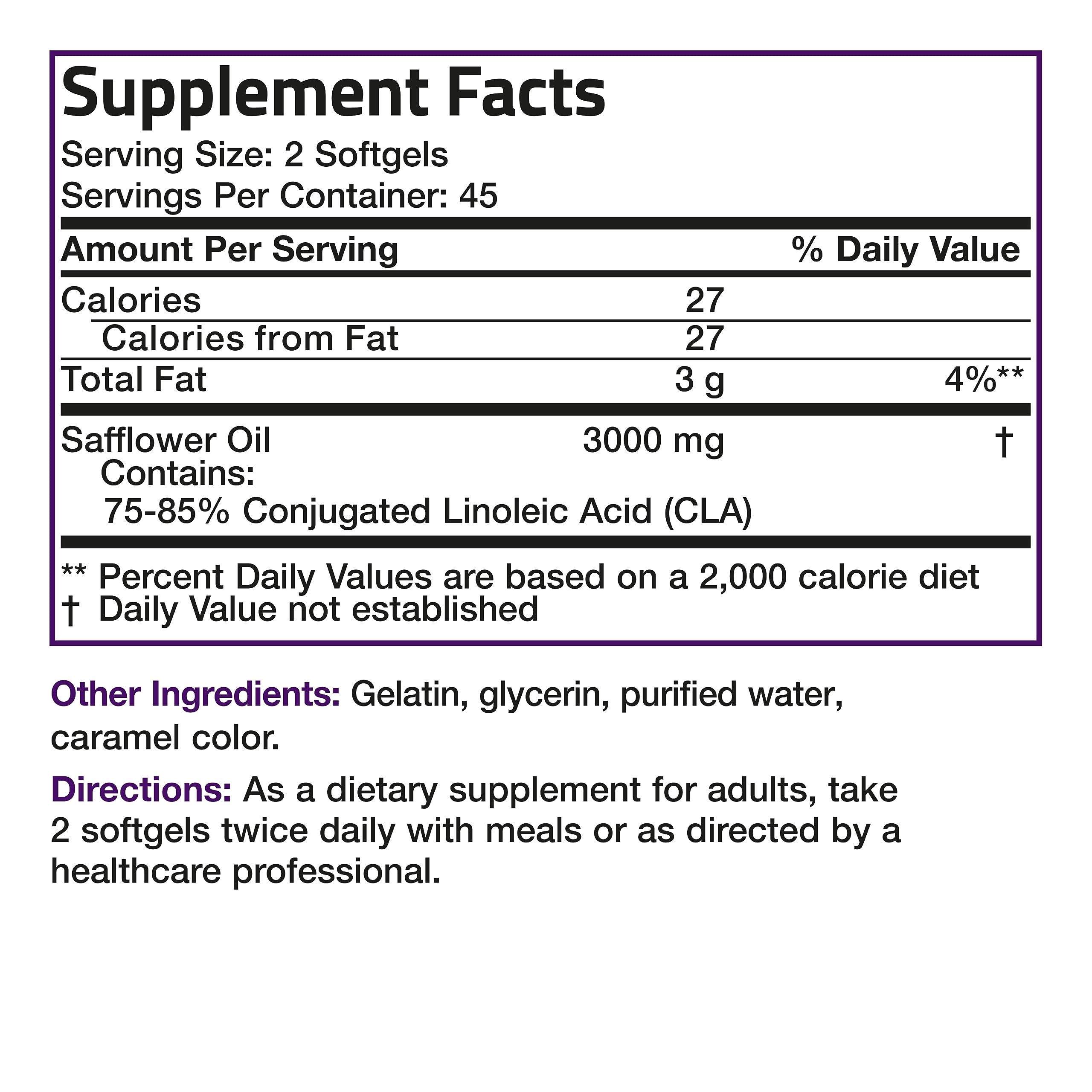 Bronson CLA 3000 Extra High Potency Supports Healthy Weight Managem Bronson uk supplements
