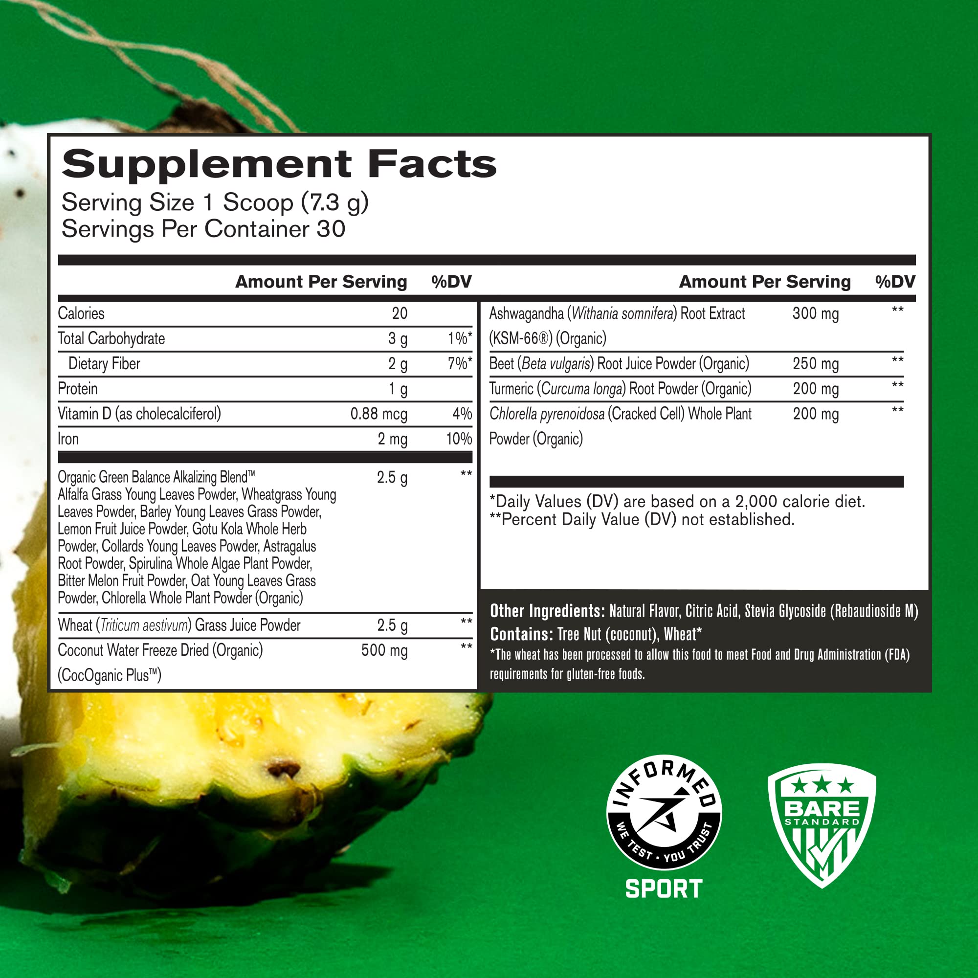 BARE PERFORMANCE NUTRITION BPN Strong Greens & Strong Joints Bundle BARE PERFORMANCE NUTRITION uk supplements