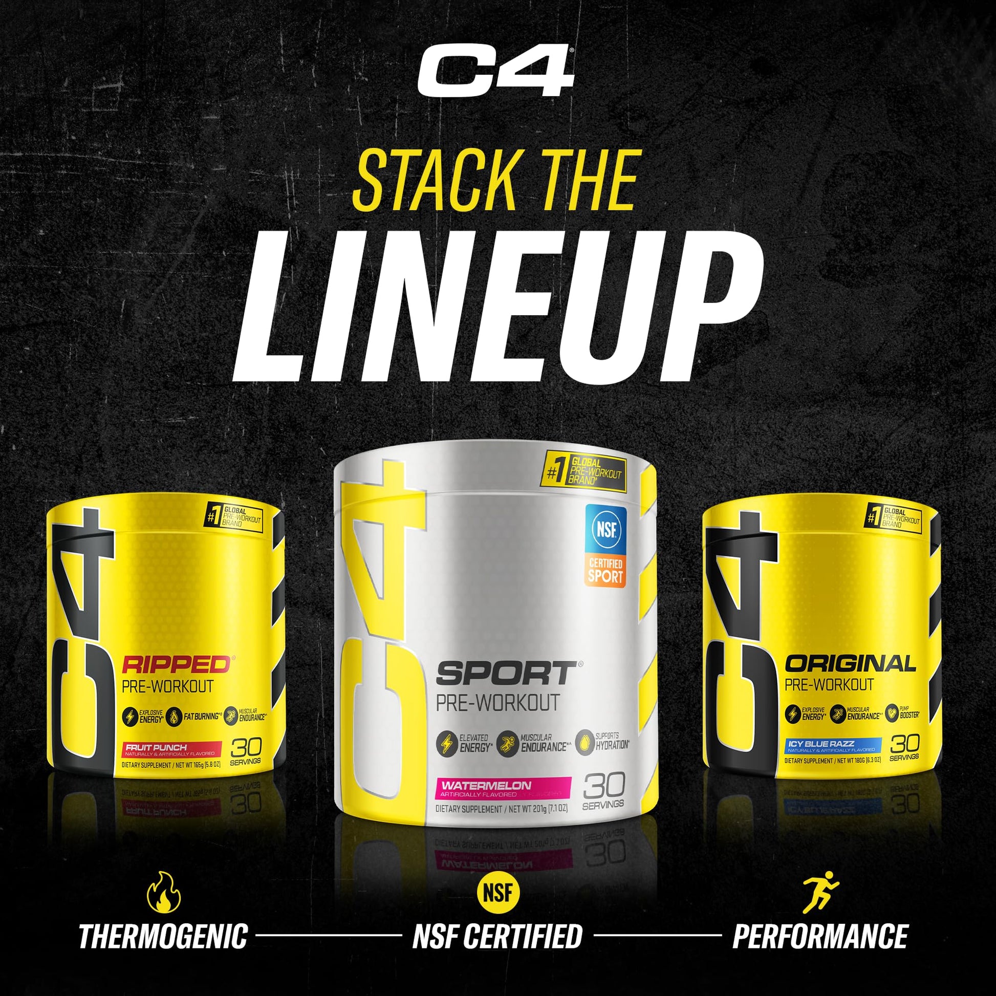 Cellucor C4 Original Pre Workout Powder Grape Sugar Free Preworkout Energy Cellucor uk supplements