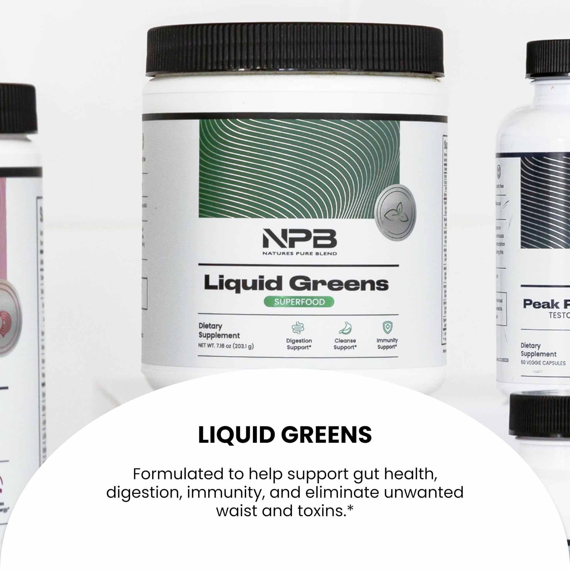 Nature's Pure Blend Super Greens Powder – Organic Greens Superfood Powder Supplements for Green Juice & Smoothie – Probiotic - Drink Mix for Energy Wellness and Digestion (Matcha Flavor, 30 Servings) Nature's Pure Blend uk supplements