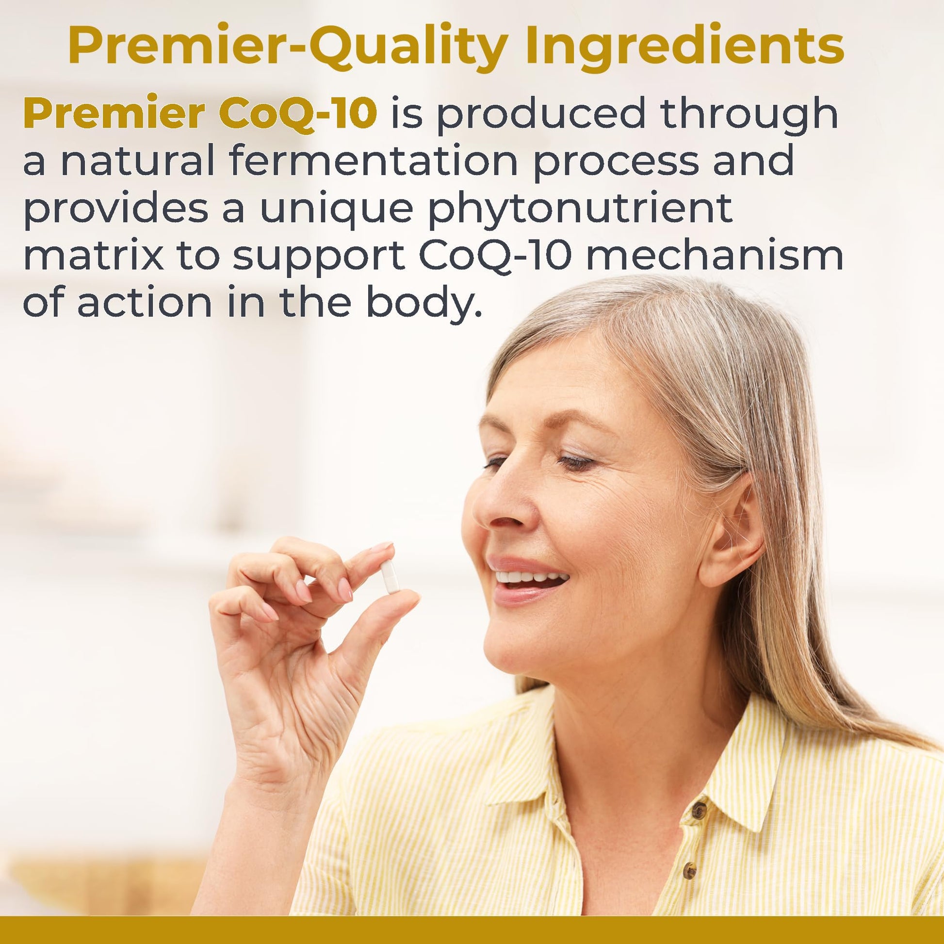 Premier Research Labs CoQ10 - Coenzyme Q10, Co Q 10 Supplement, 100mg Capsules, Ubiquinol Co Enzyme Q-10 with Red Algae & MCT Oil - 60 Vegetarian Capsules Premier Research Labs uk supplements