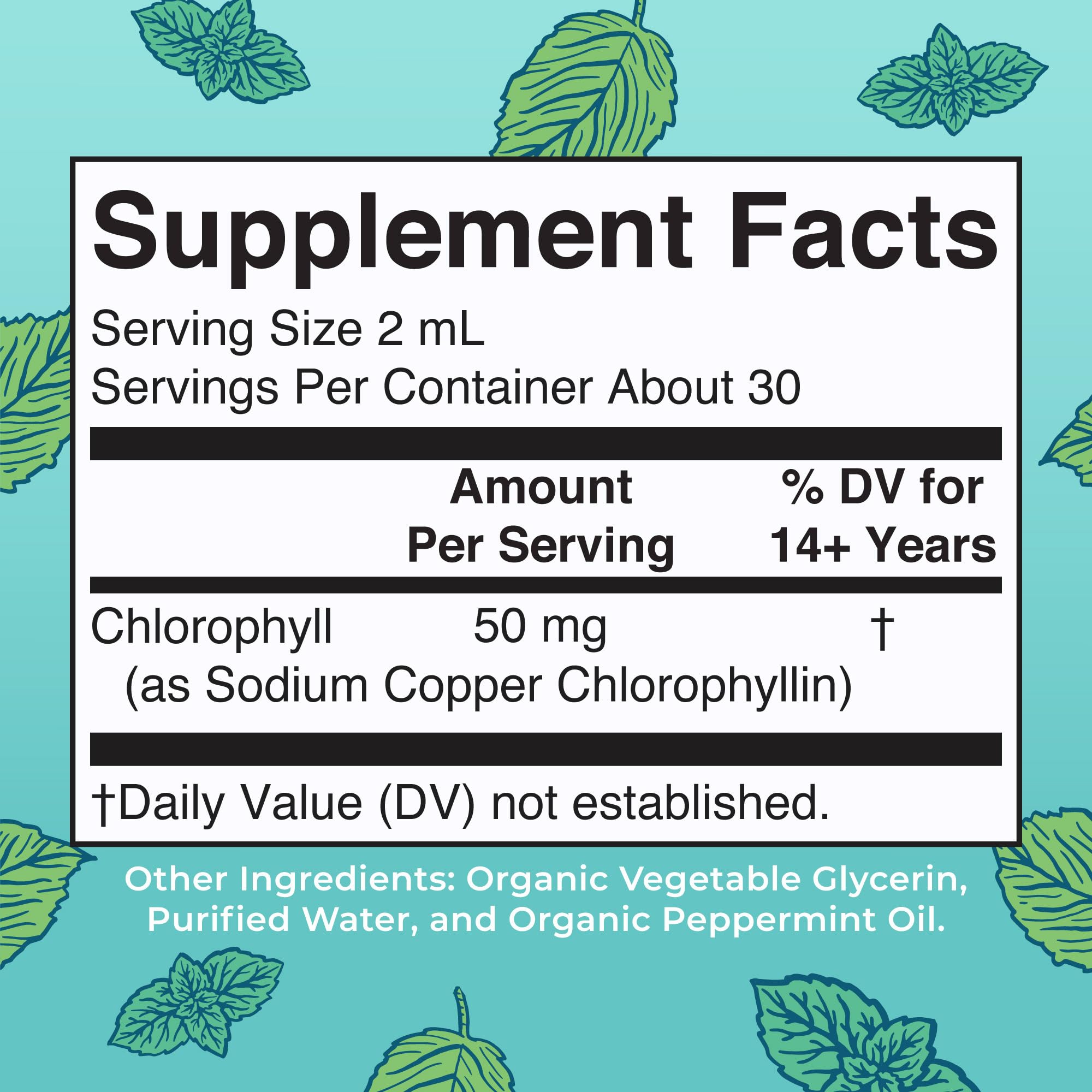 MaryRuth's Chlorophyll Liquid Drops | Clean Label Project Certified® | Vegan | Non-Diluted Liquid Chlorophyll| Mulberry Derived Supplement for Ages 14+ | Non-GMO | Delicious Minty Flavor | 2 Fl Oz MARYRUTH'S uk supplements