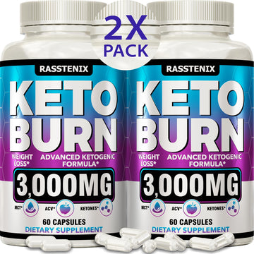 Rasstenix (2 Pack) Keto Pills - Lean Keto Diet Pills - Weight Fat Management Loss Rasstenix uk supplements
