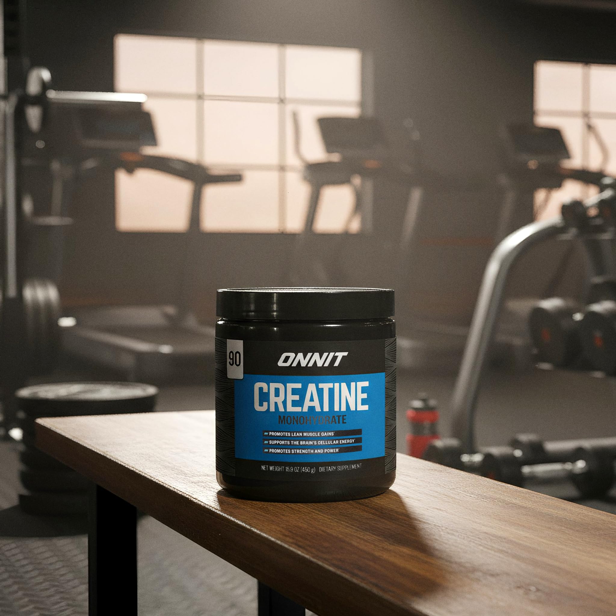 ONNIT Creatine Monohydrate Powder – Unflavored, 90-Serving Value Size – Supports Strength, Lean Muscle, and Brain Energy† – Keto Friendly, No Fillers, 90 Servings, 15.29 oz ONNIT uk supplements