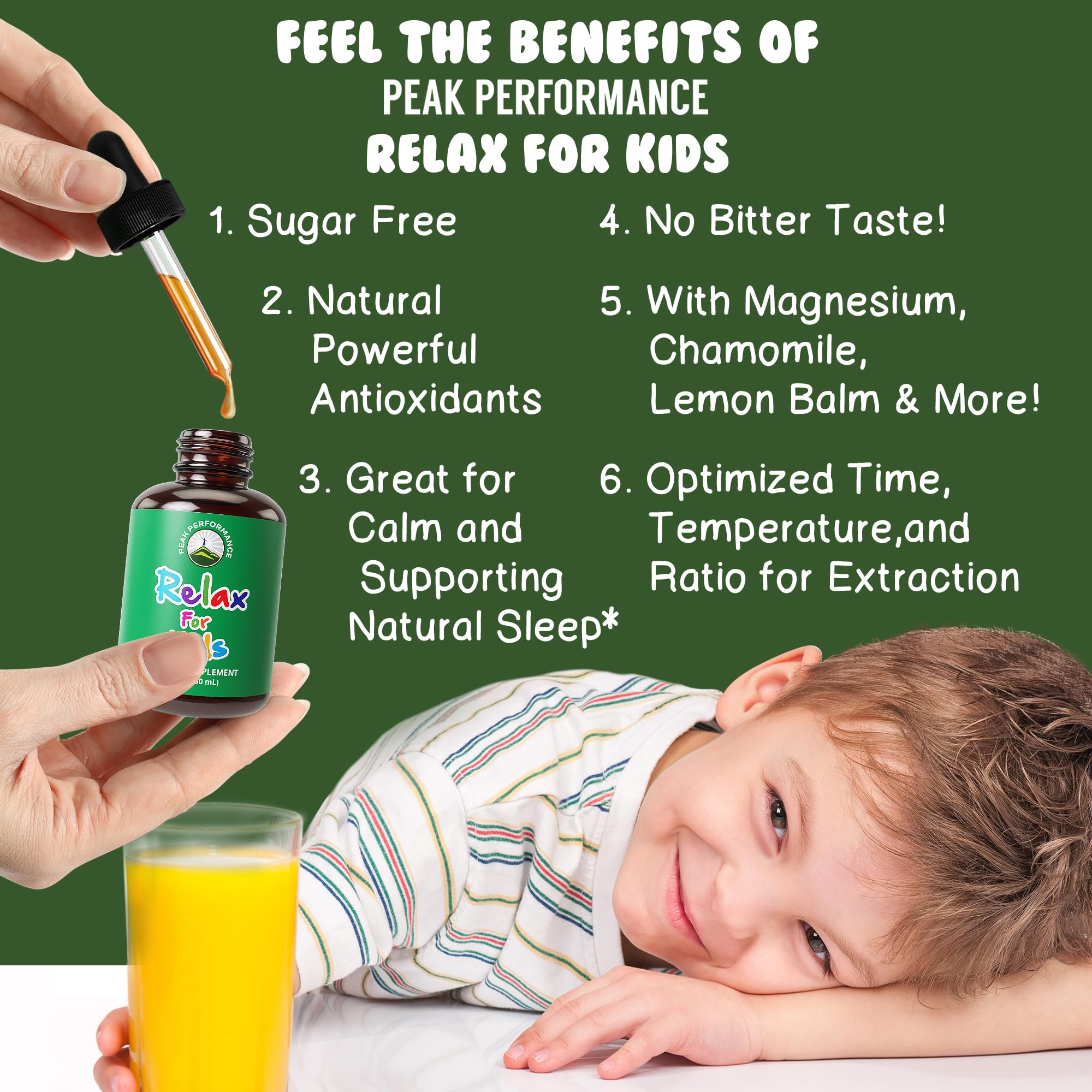 Kids Calm Liquid Drops. Aid for Relaxation, Calming, Optimal Sleep With Chamomile, Magnesium. No Bitter Taste. Kids Won't Know They're Taking It. Sugar Free 9-in-1 Vegan Supplement. Non-Habit Forming Peak Performance uk supplements
