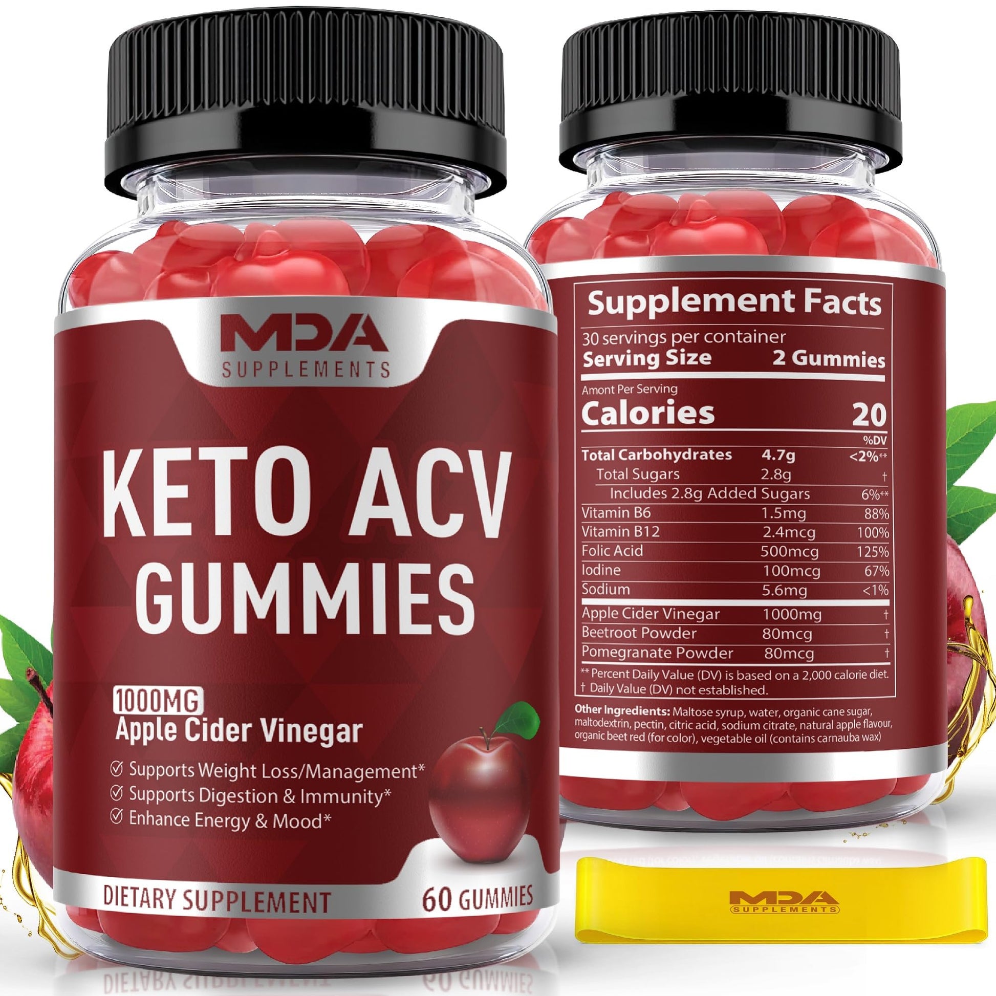 Keto ACV Gummies Advanced Weight Loss, Apple Cider Vinegar Gummies, ACV Keto Gummies MDA Supplements uk supplements