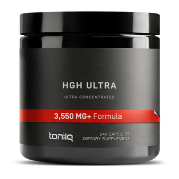 HGH Supplements for Men & Women (240 Count) 3,550mg+ Support Muscle Growth Toniiq uk supplements