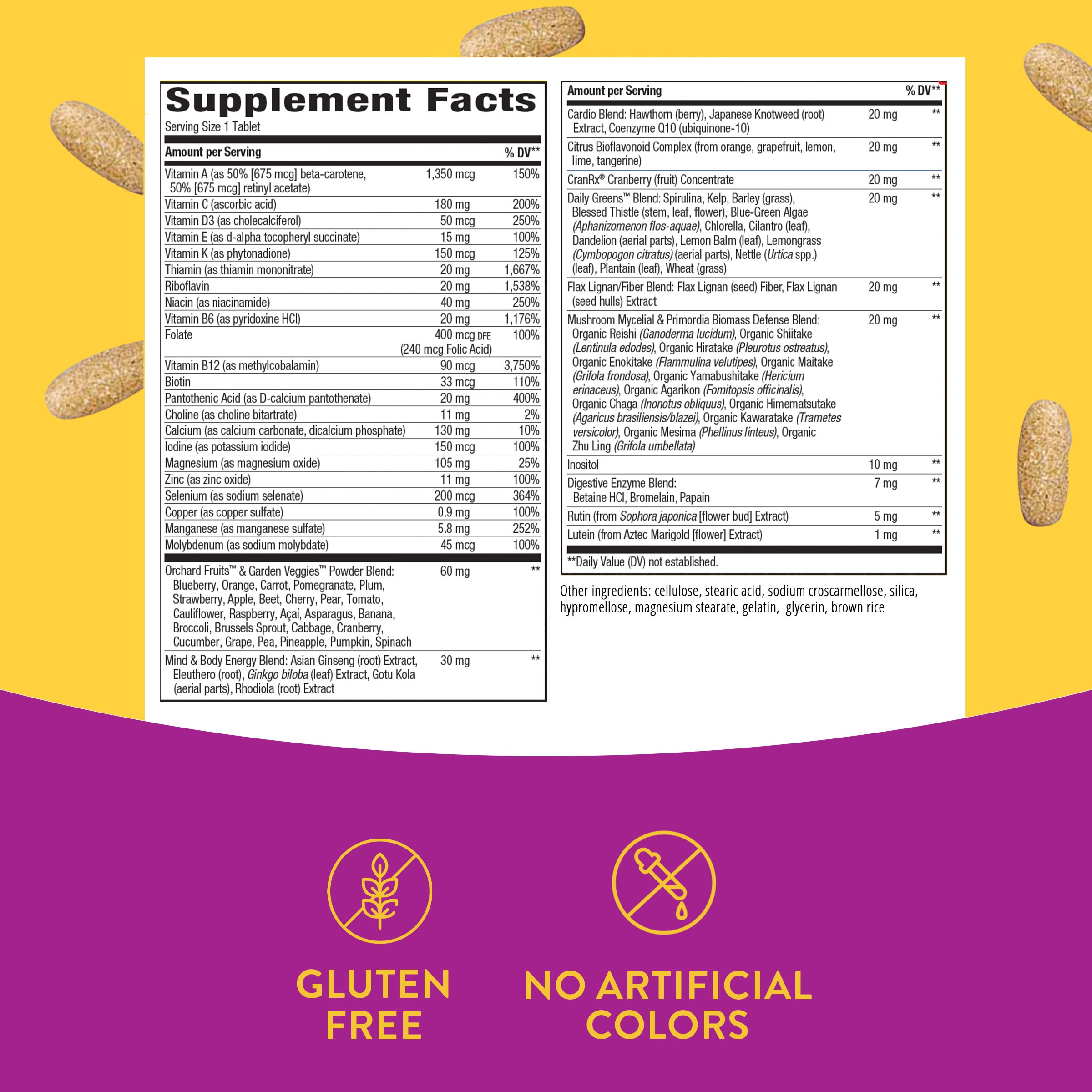 Nature’s Way Alive! Women’s 50+ Ultra Potency Complete Multivitamin Nature's Way uk supplements