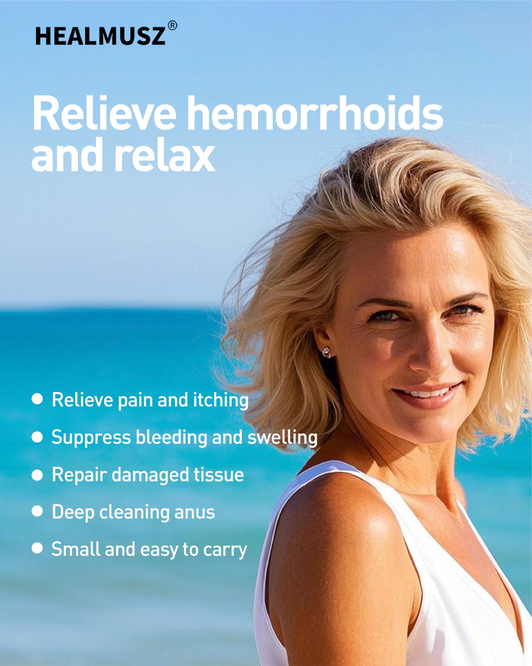 HEALMUSZ Hemorrhoid Fissure Ointment– Hemorrhoid Treatment and Hemorrhoid Cream with Lidocaine and Phenylephrine HCI for Fast Acting Relief of Pain, Swelling, Discomfort, and Itching(1.5 oz) HEALMUSZ uk supplements