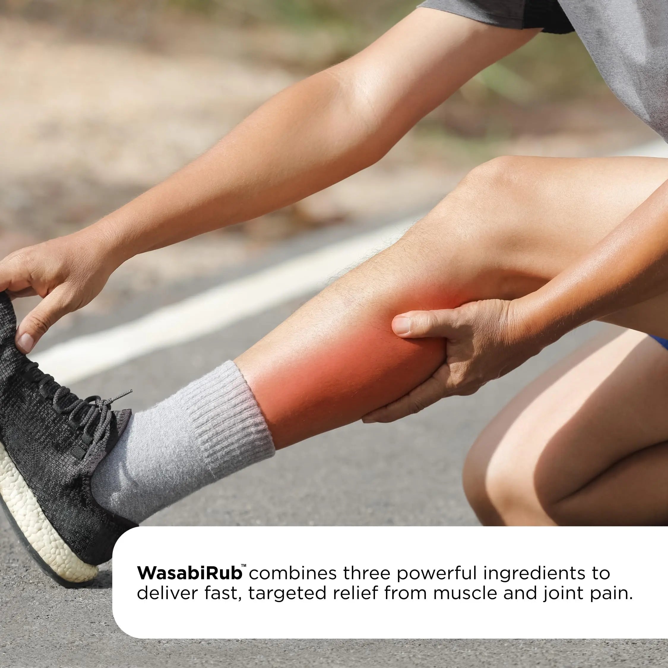 WasabiRub Sports Topical Pain Relief Gel - Joint & Muscle Care - Lightweight Fast-Absorbing Gel for Everyday Movement SportPharm uk supplements