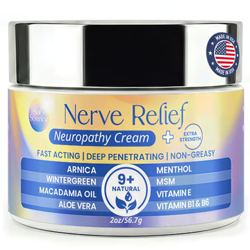 PURPLE CANYON Nerve Pain Relief Cream for Neuropathy – for Feet & Legs | MSM, Arnica, Alpha Lipoic Acid | Fast-Absorbing, Non-Greasy Formula | 2 oz PURPLE CANYON uk supplements