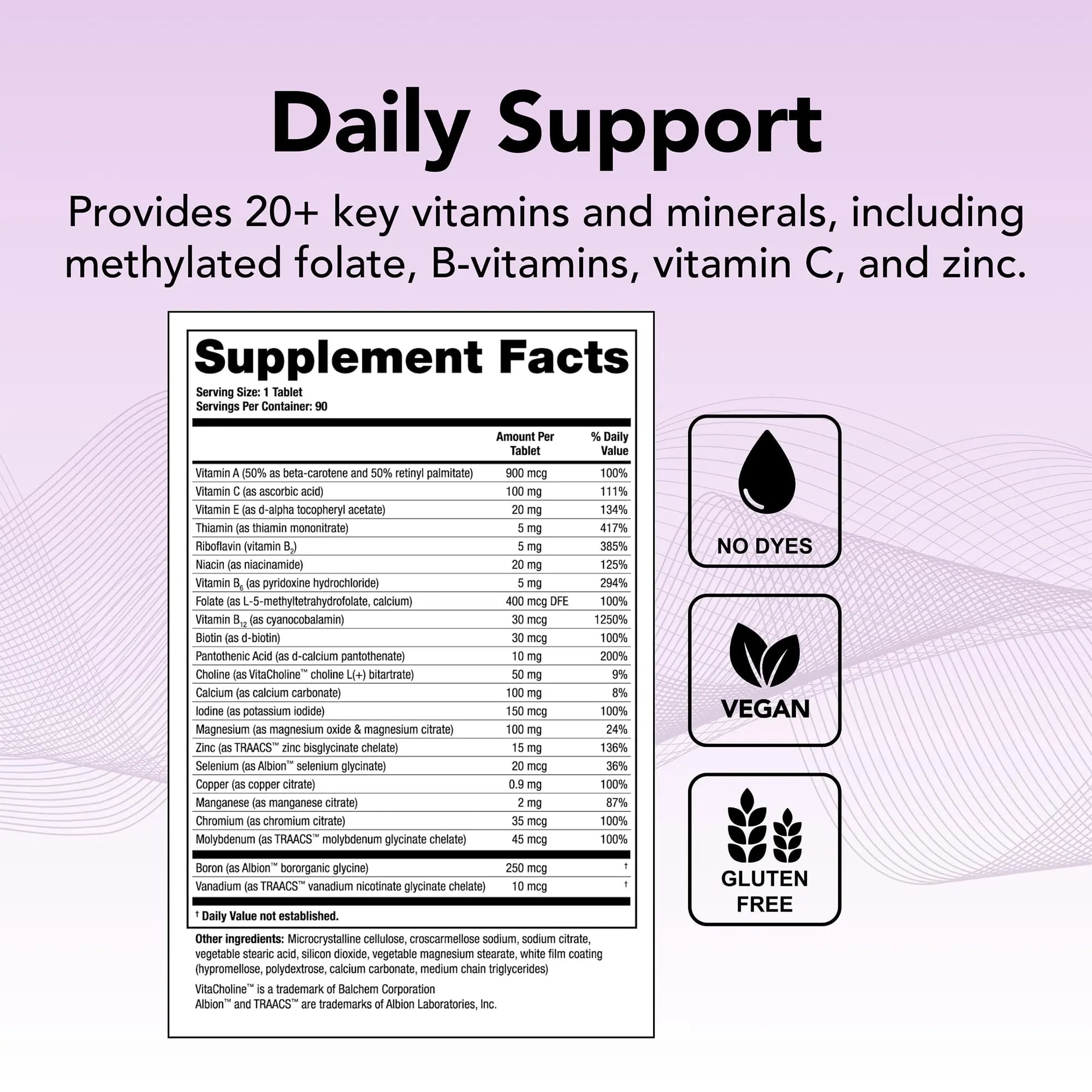 Theralogix Companion Multivitamin & Mineral Supplement - 90-Day Supply - Supplement for Women & Men Without Iron, Vitamin D Theralogix uk supplements