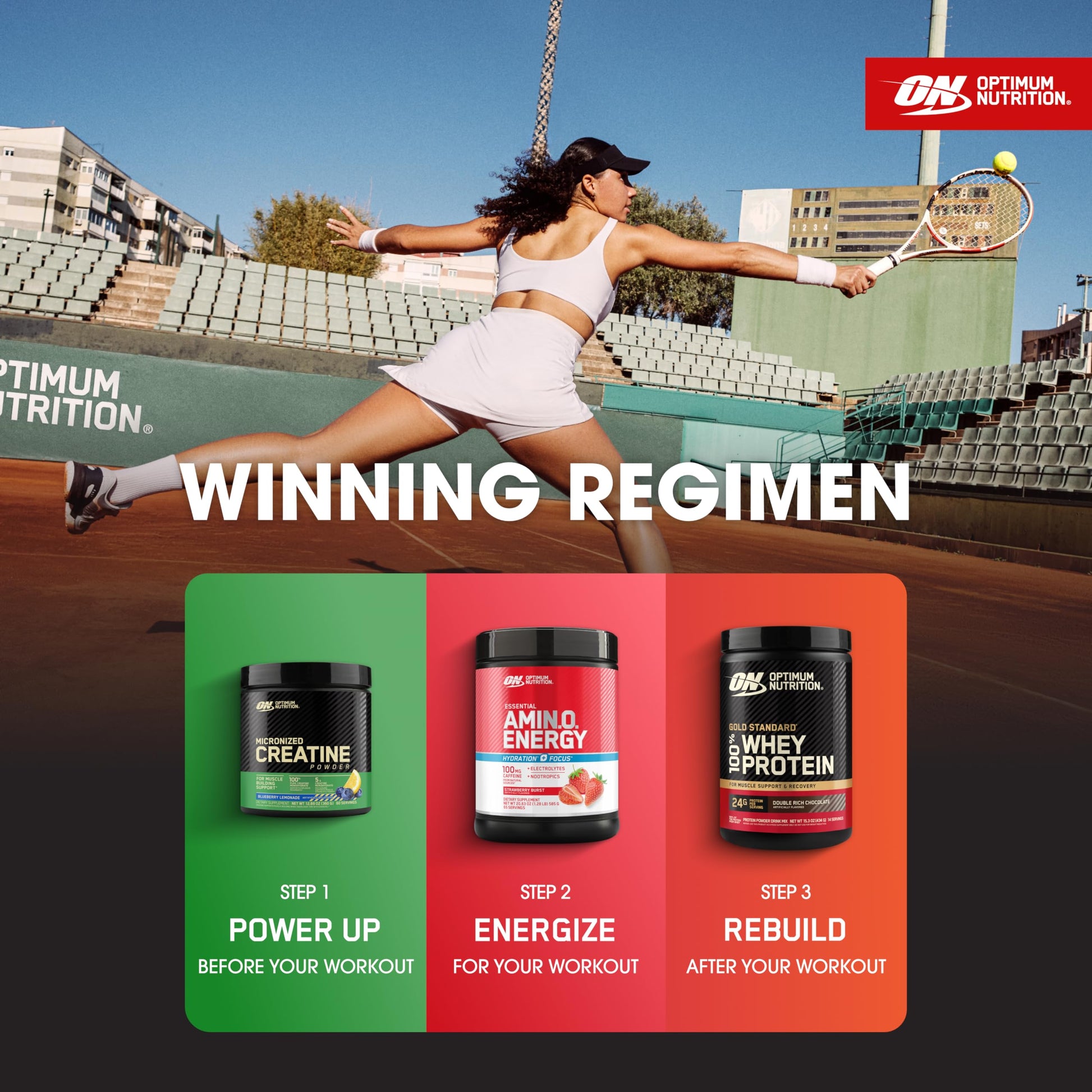 Optimum Nutrition Amino Energy Powder Plus Focus, with BCAA, Electrolytes, and Caffeine, Strawberry Burst, 65 Servings Optimum Nutrition uk supplements