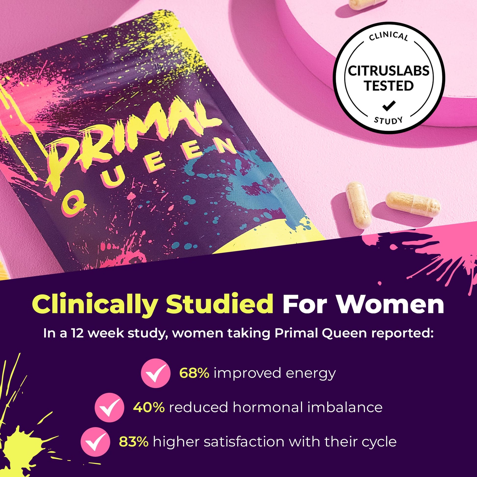 Primal Queen Female-Optimized Beef Organ Superfood Supplement (Beef Liver, Kidney, Heart, & 3 More) - 100% Grass Fed, Pasture Raised - 3rd Party & Clinically Tested Primal Queen uk supplements