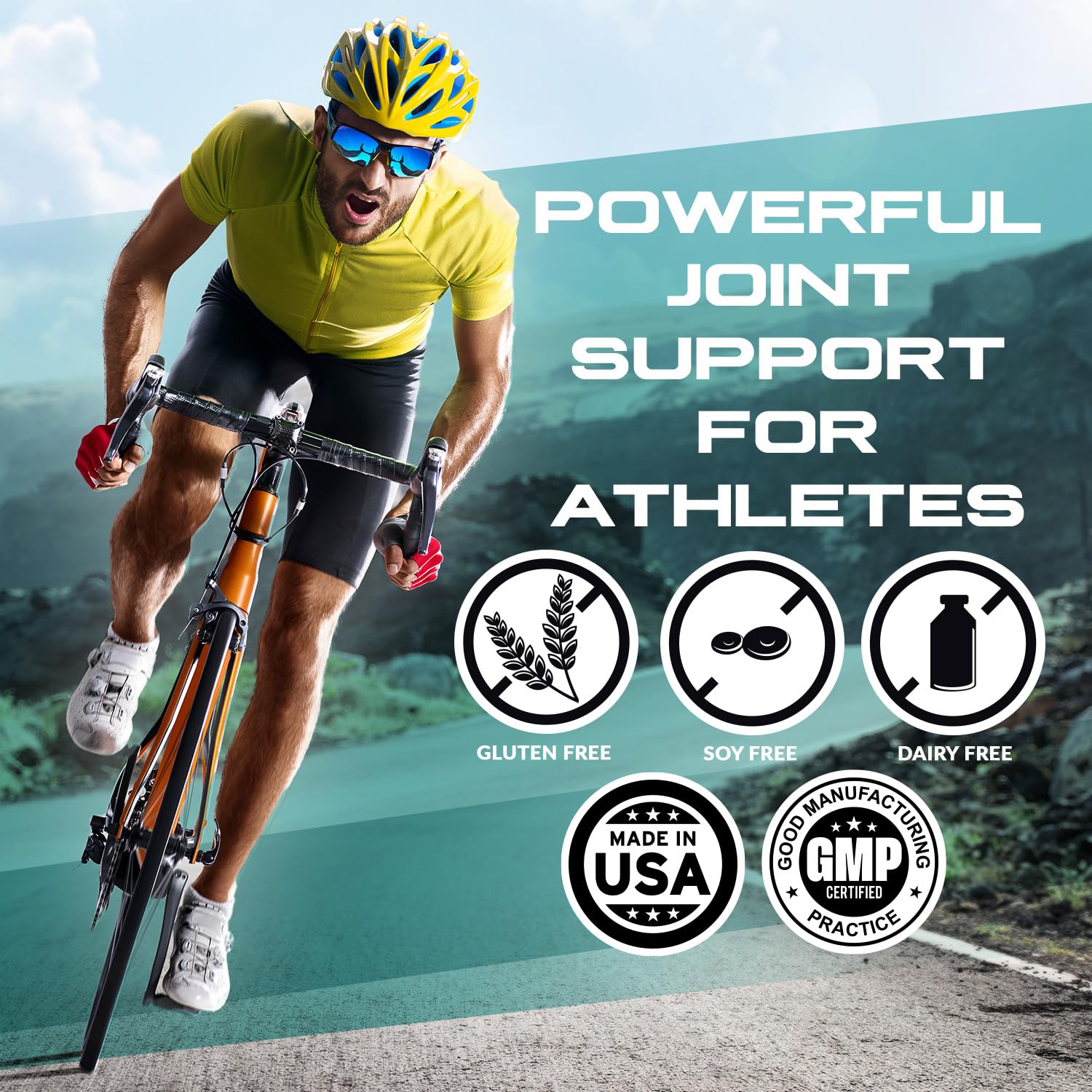 Granite Joint Care: Premium UC-II Collagen, Turmeric Curcumin C3, AKBA Boswellia + More - All-in-One Support for Joint Mobility, Comfort & Strength (60ct) Granite Supplements uk supplements