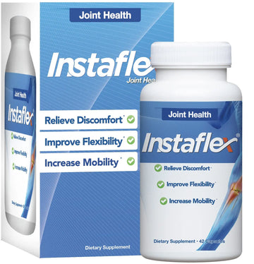 Instaflex Joint Support Supplement for Men and Women - Glucosamine, MSM, White Willow, Turmeric, Ginger, Cayenne, Hyaluronic Acid - 42 Capsules Instaflex uk supplements