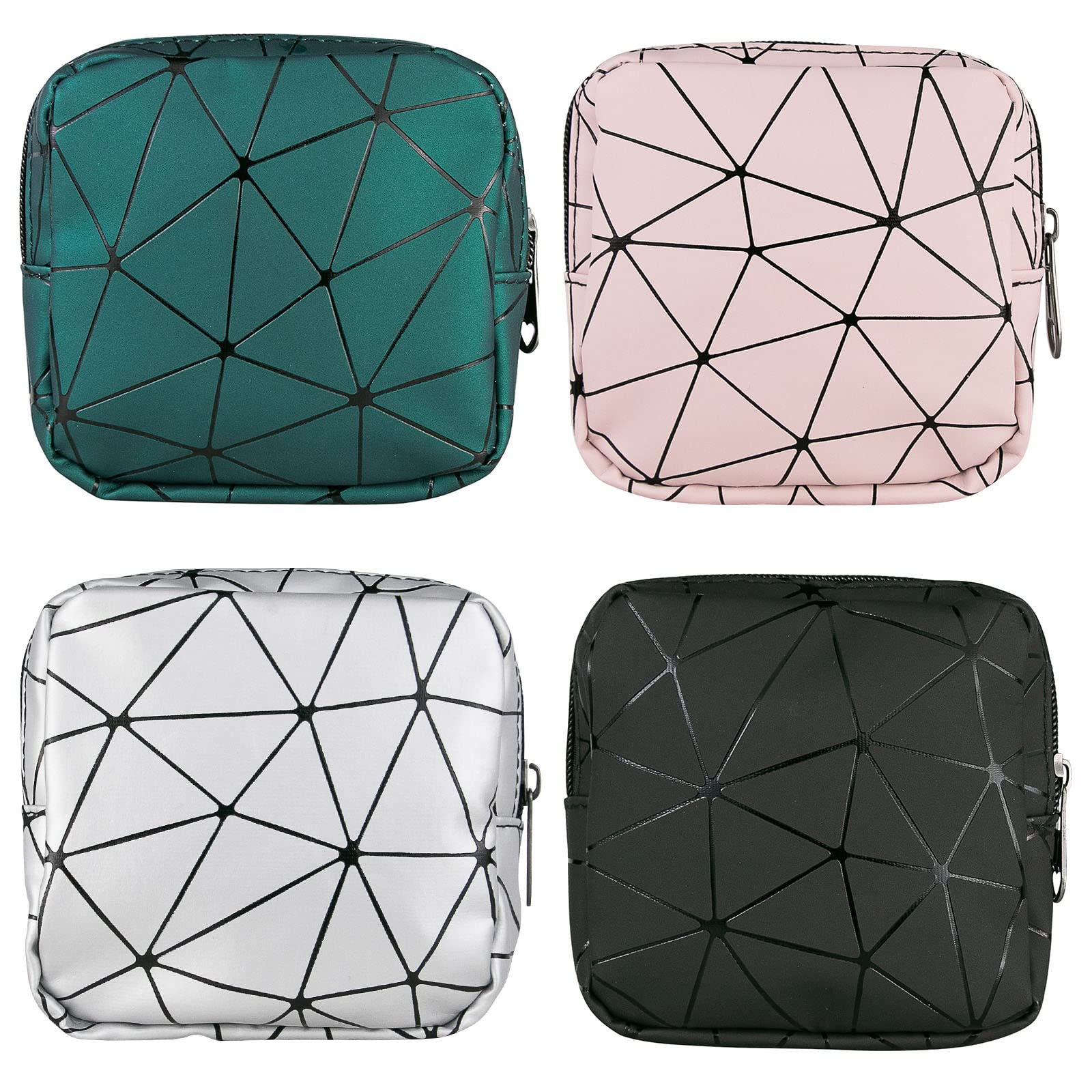 Sanitary Napkin Storage Bags 4PCS Menstrual Cup Pouches Nursing Pad Holder Tampon Bags Bisanzoya uk supplements
