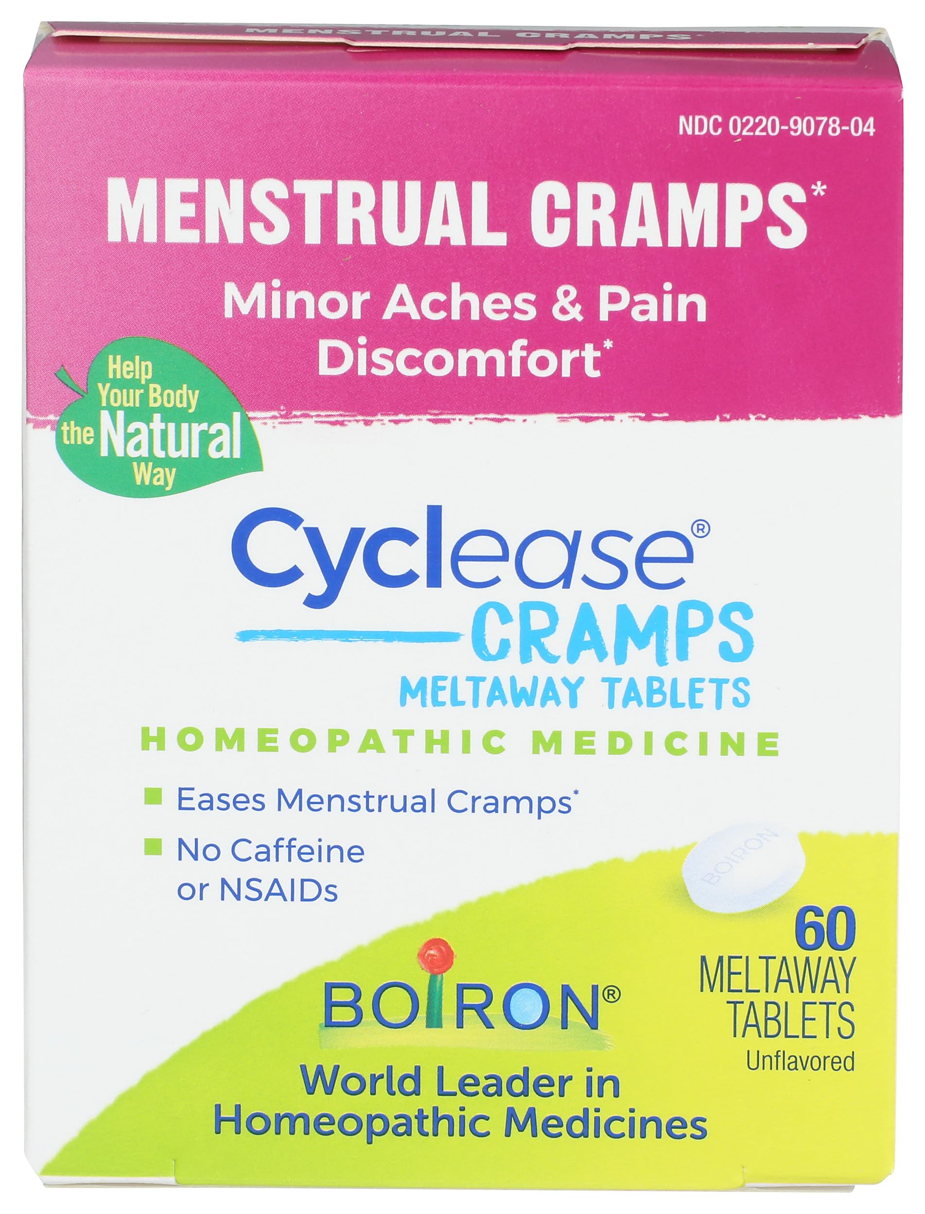 BOIRON Cyclease Cramp Tablets, 60 CT Boiron uk supplements