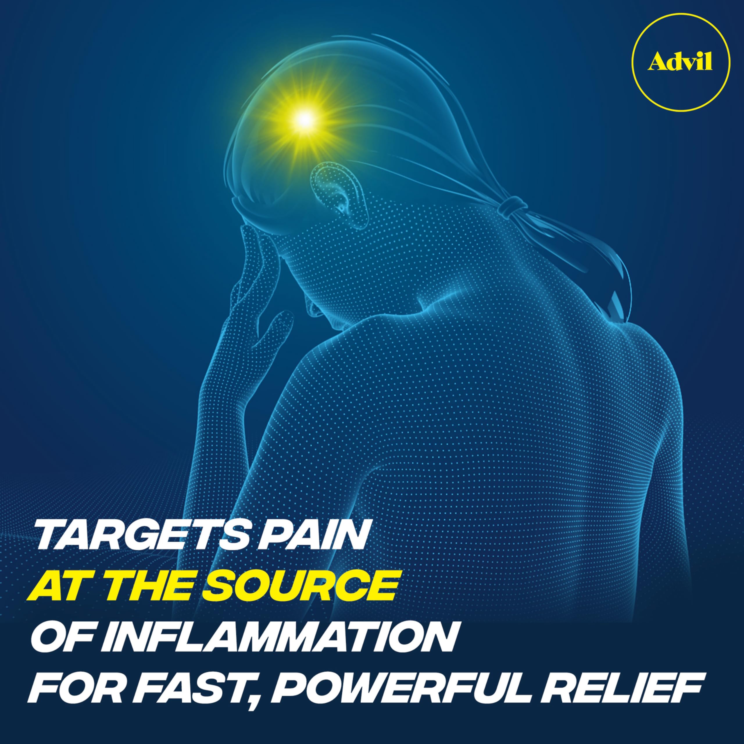 Advil Pain Reliever and Fever Reducer, Ibuprofen 200mg for Pain Relief - 300 Count, Advil PM Pain Reliever and Nighttime Sleep Aid, Ibuprofen for Pain Relief and Diphenhydramine Citrate - 2 Count Advil uk supplements