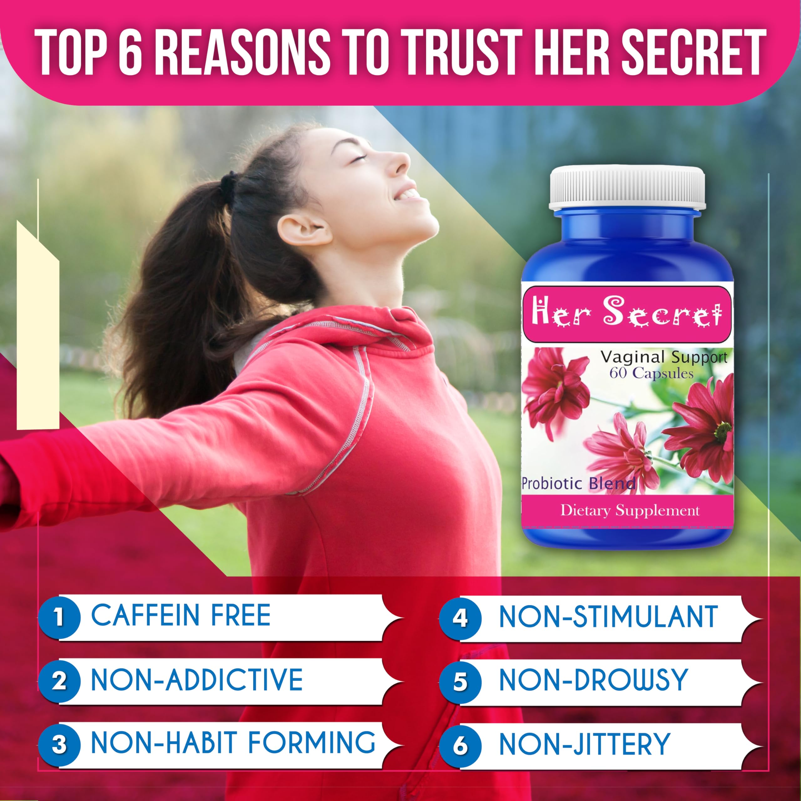 Embarrassed with Femenine Odor? Worried about Female Urinary Odor? Try Femenine Odor Supplement 60 Pills Celebrity LifeStyle Product uk supplements