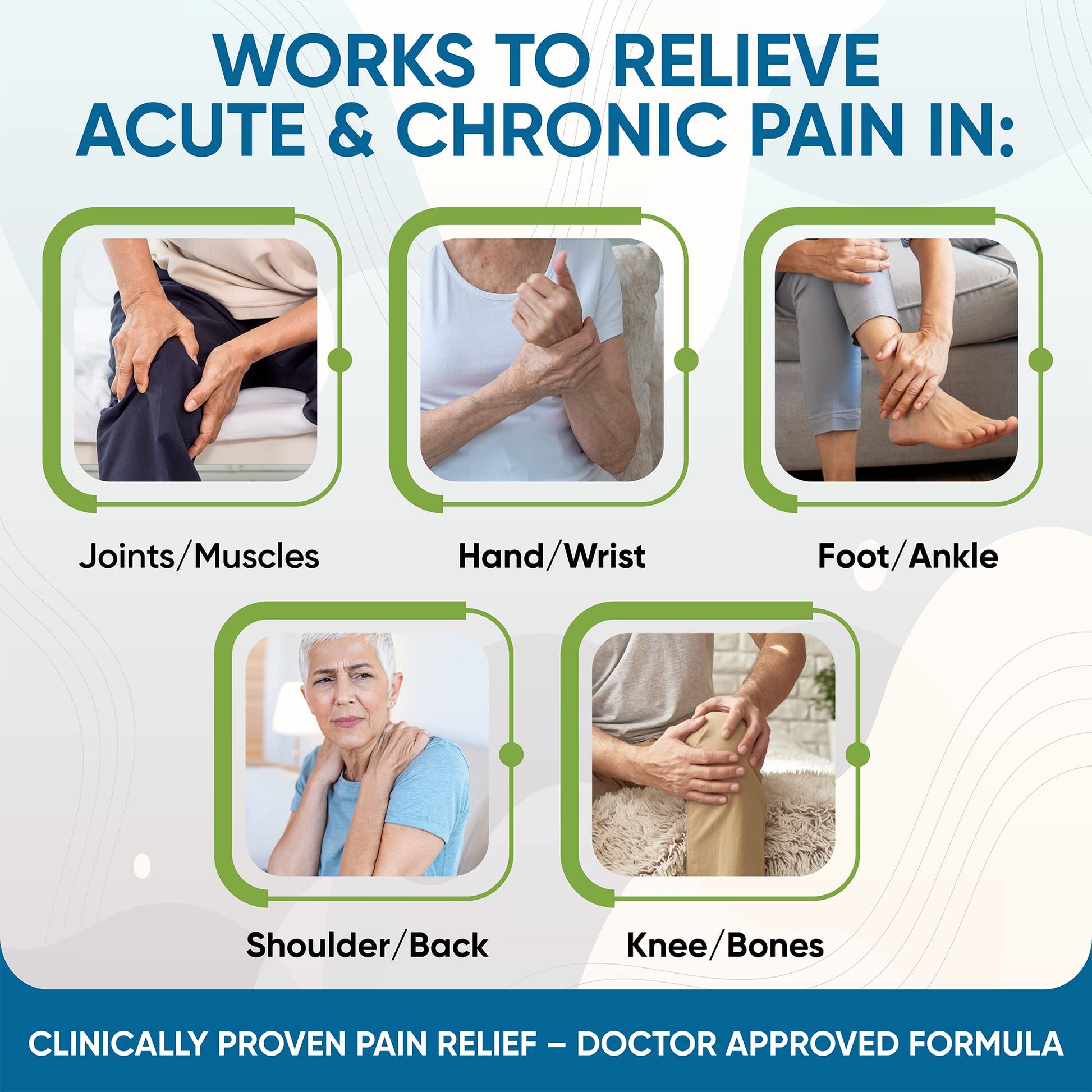 ACTIVE AGAIN Joint & Muscle Cream, 4oz | Clinically Proven for Joint Health and Mobility, Muscle, Back, Knee, Shoulder | Long Term Results| Doctor Approved | Made in USA ACTIVE AGAIN uk supplements