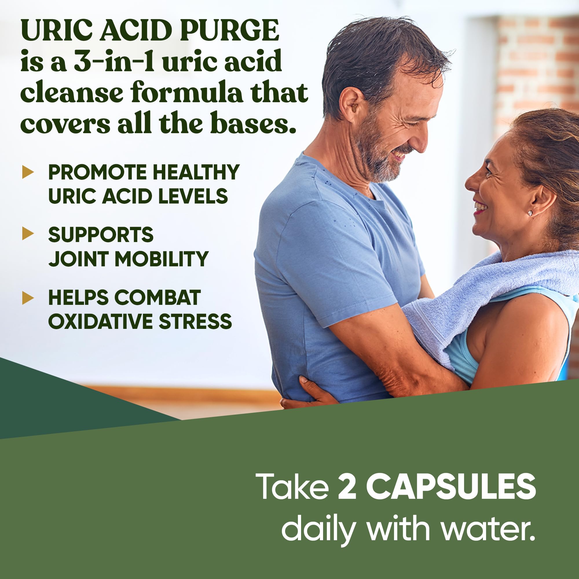 Purge! Uric Acid Flush – Eat & Drink What You Want – Detox and Cleanse with Celery Seed Extract Eu Natural uk supplements