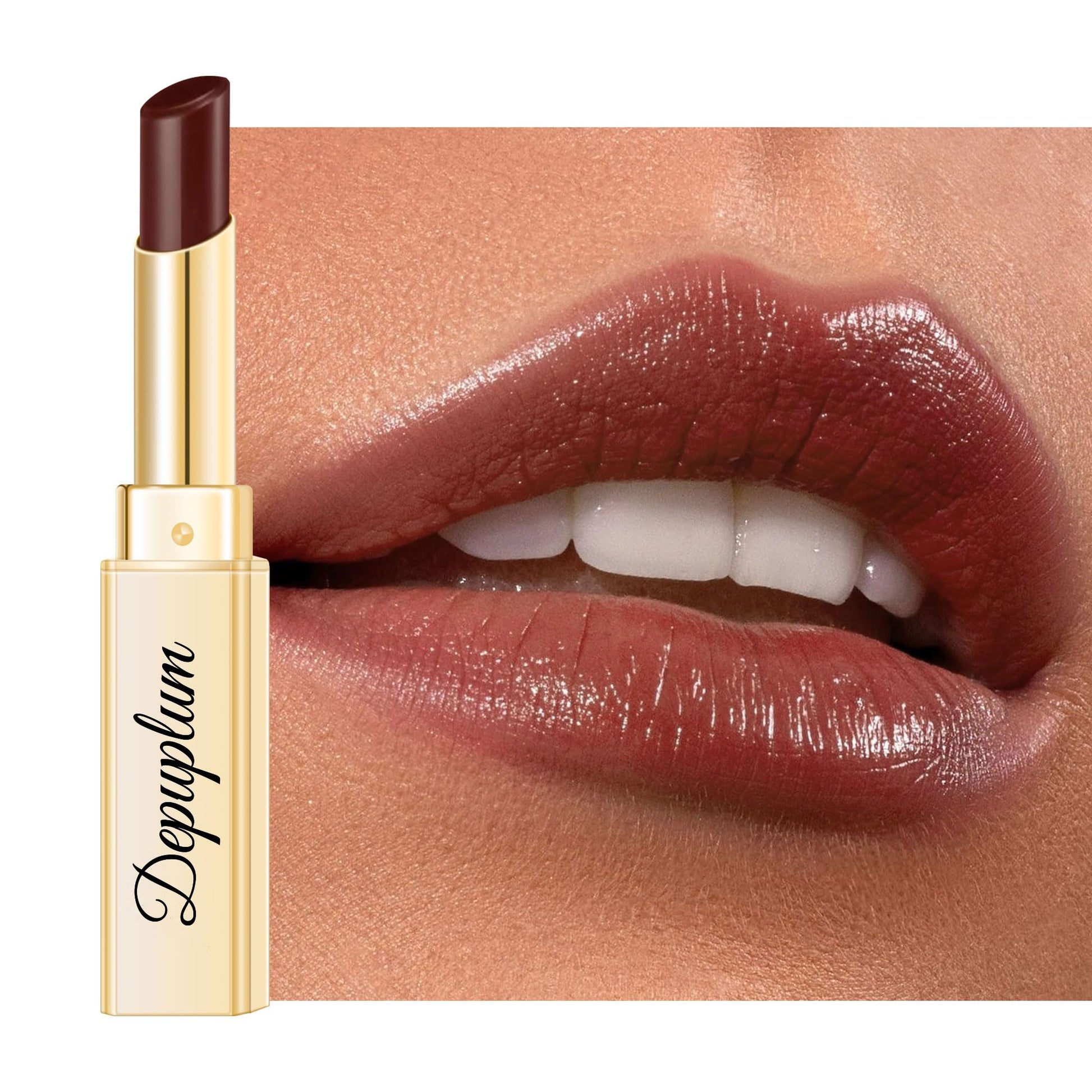 Depuplum Black Berry Lipstick for Women Hydrate Glossy Lipstick Moisture Lip Gloss Sheer-Medium Coverage Long Lasting Lipsticks for Dry Lips (DM65 Berry) Depuplum uk supplements